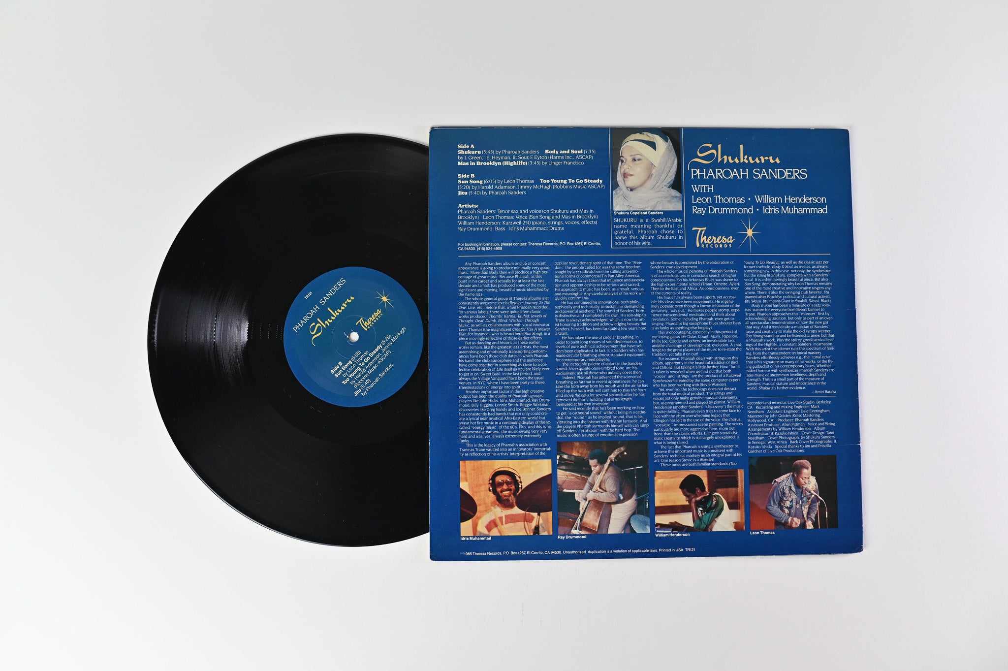 Pharoah Sanders - Shukuru on Theresa Records