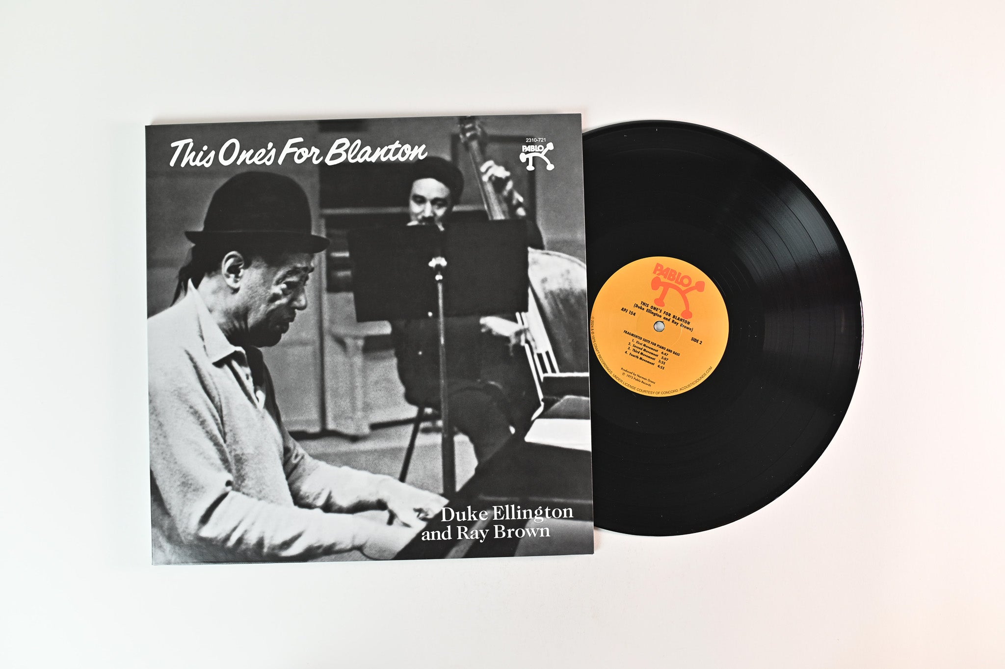 Duke Ellington - This One's For Blanton on Analogue Productions Pablo Series Ltd 180 Gram Reissue