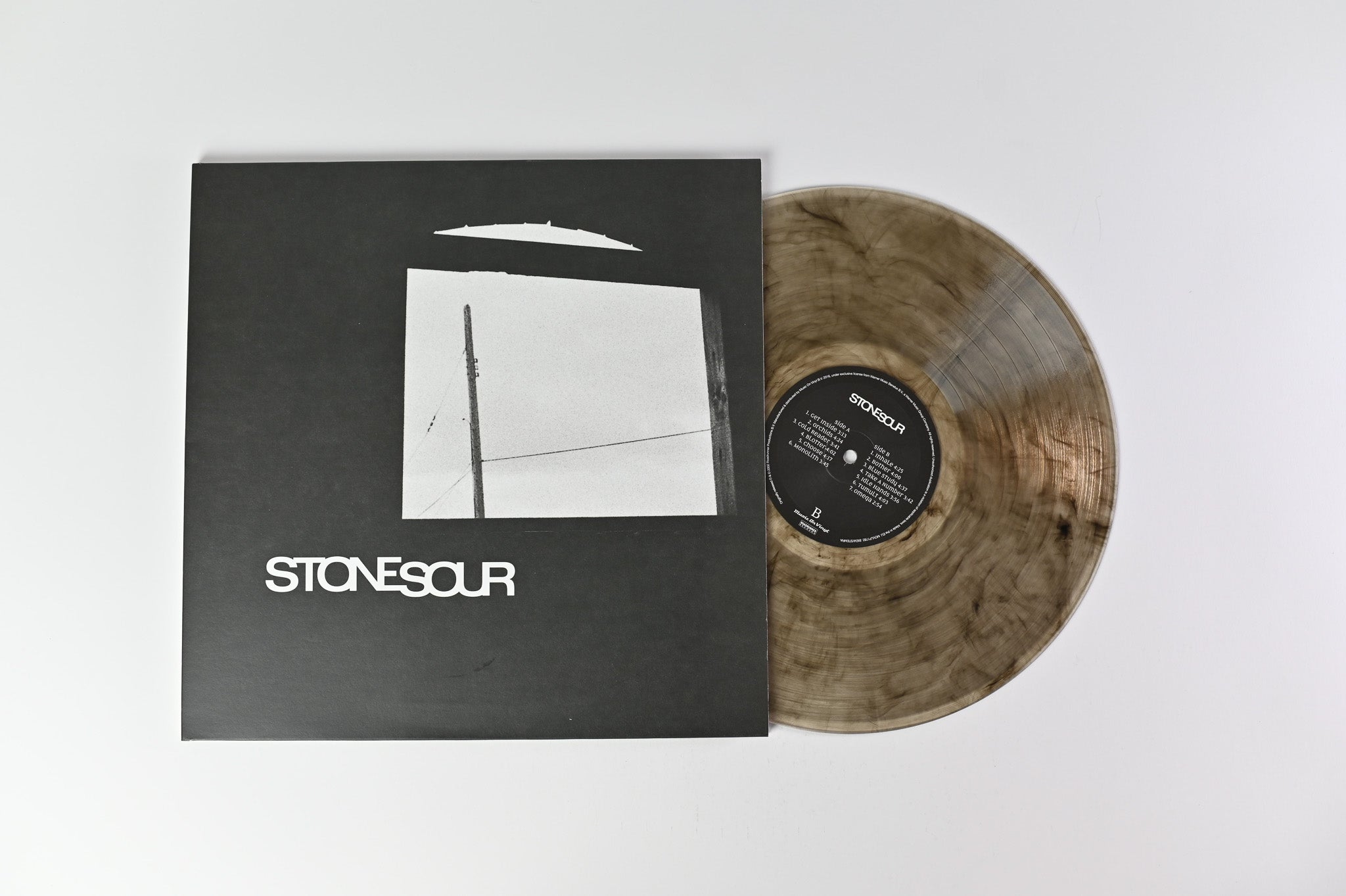 Stone Sour - Stone Sour on Music On Vinyl Ltd Crystal Clear with Black Swirl