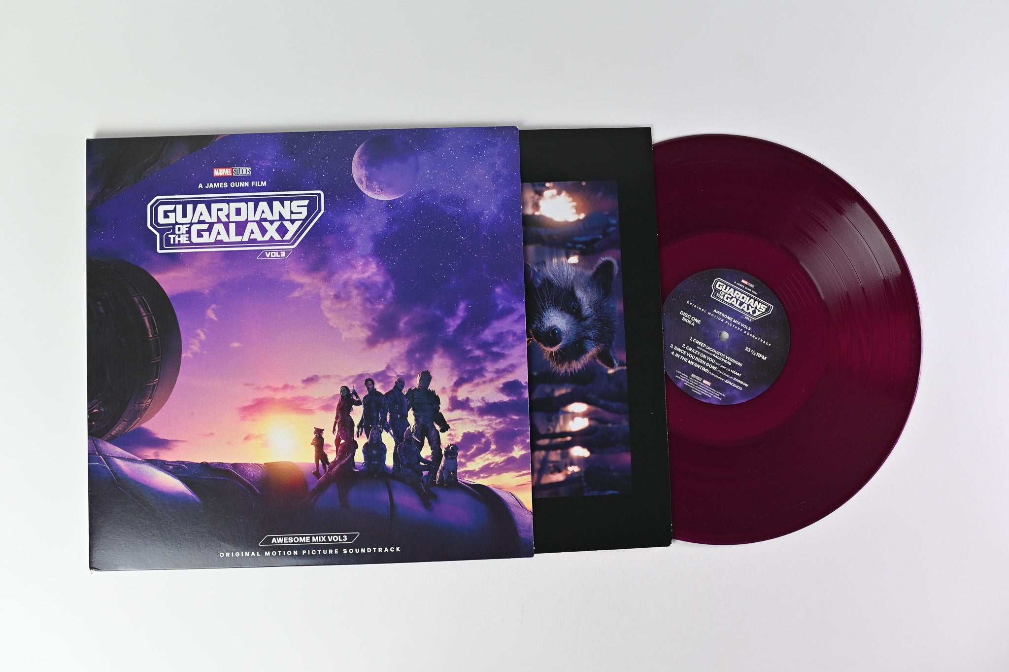 Various - Guardians Of The Galaxy Vol3 (Awesome Mix Vol3) on Hollywood Purple and Blue Vinyl