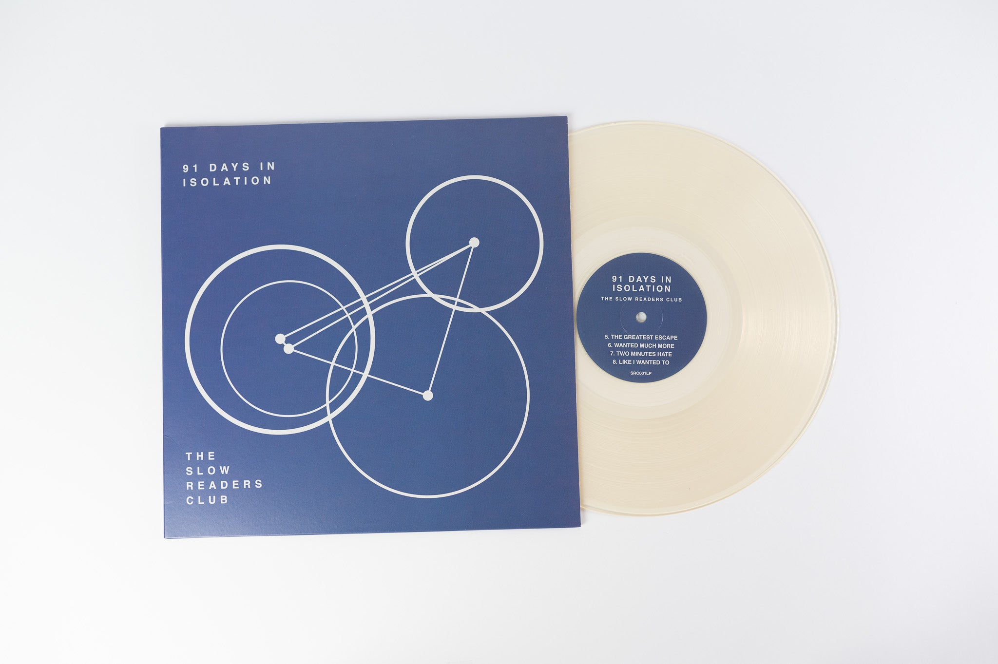 The Slow Readers Club - 91 Days In Isolation on SRC Clear Vinyl