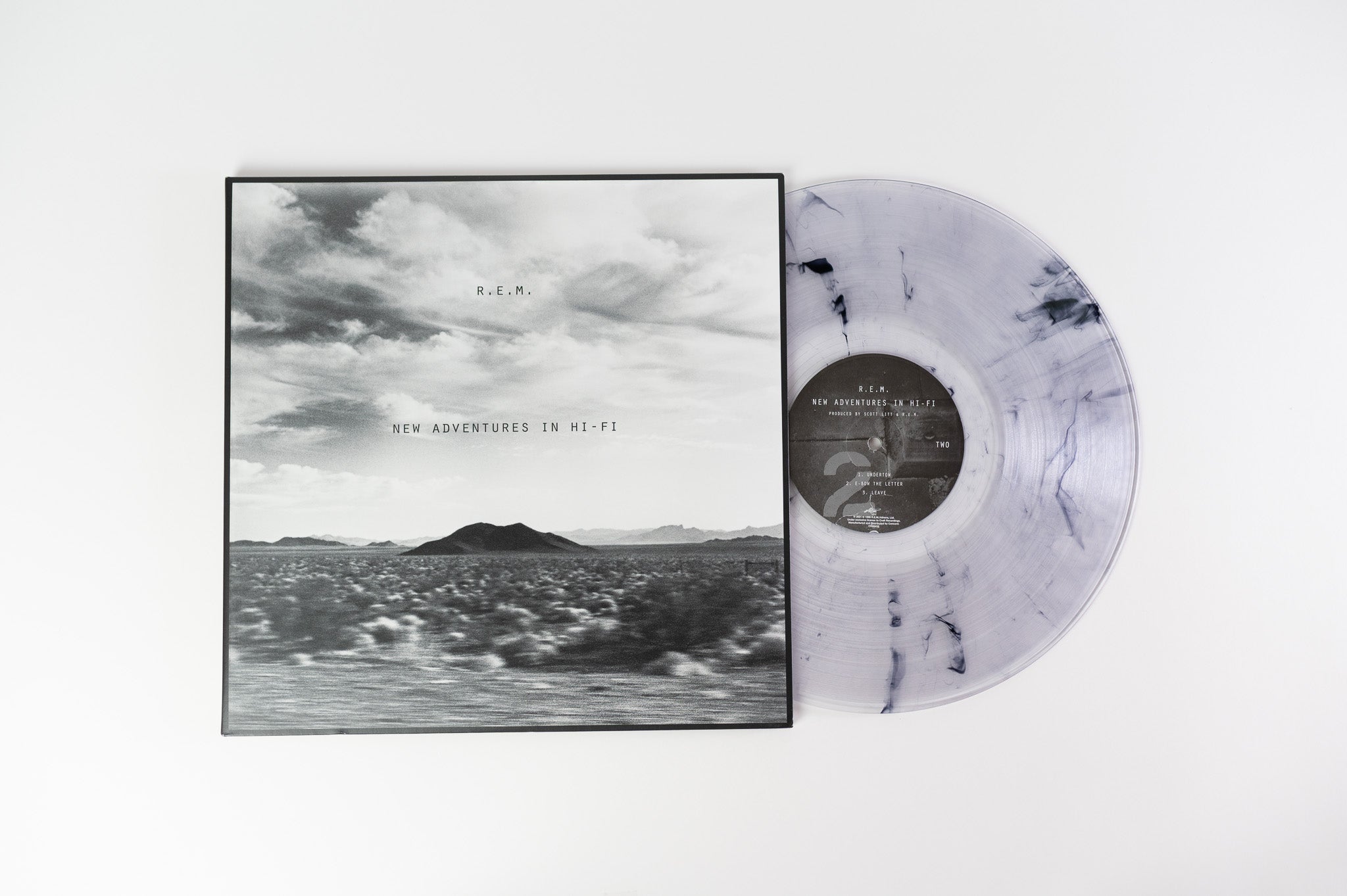 R.E.M. - New Adventures In Hi-Fi Craft Recordings Ltd Clear/Black Marble Reissue