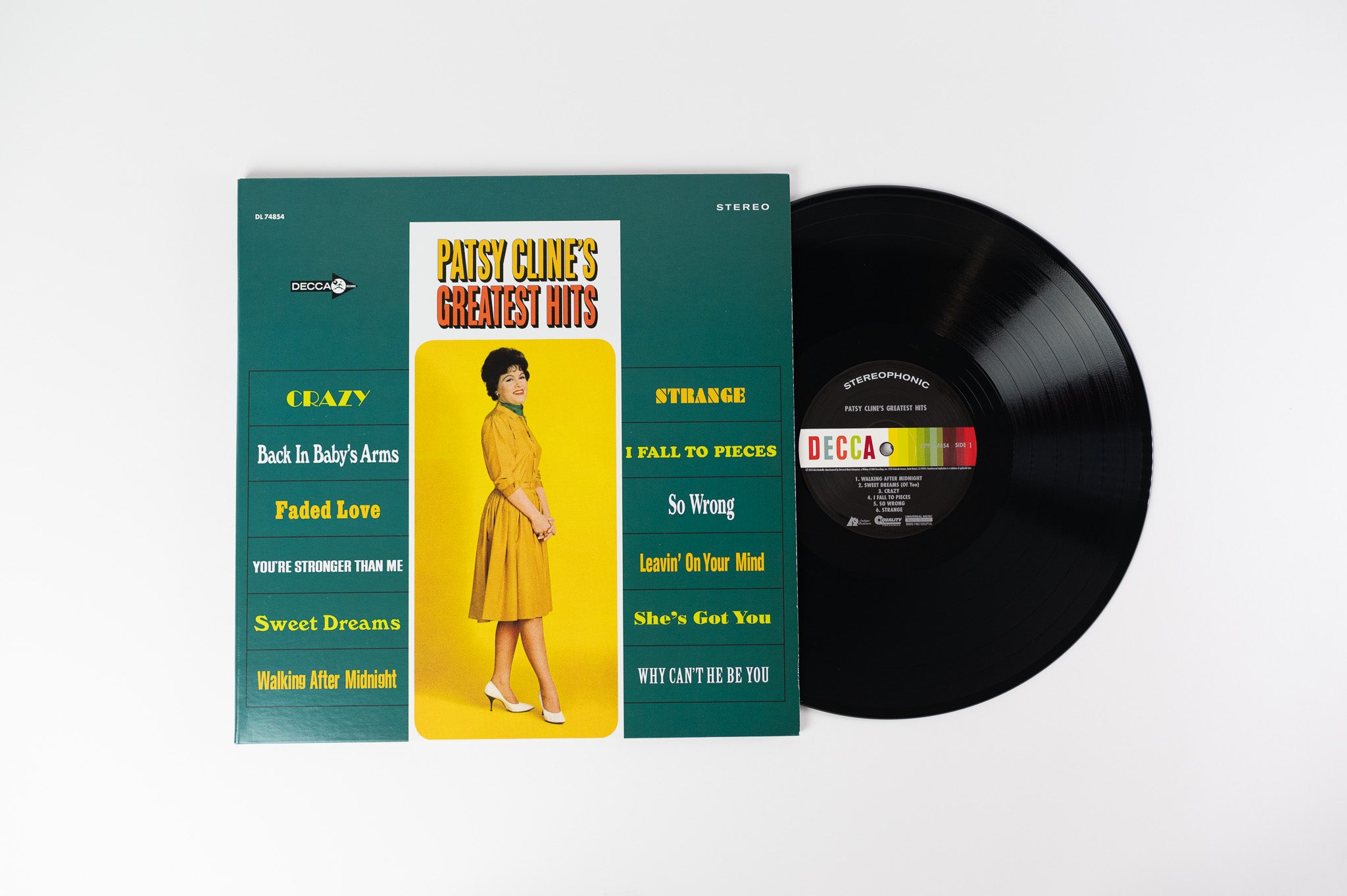 Patsy Cline - Greatest Hits on Decca Analogue Productions Reissue