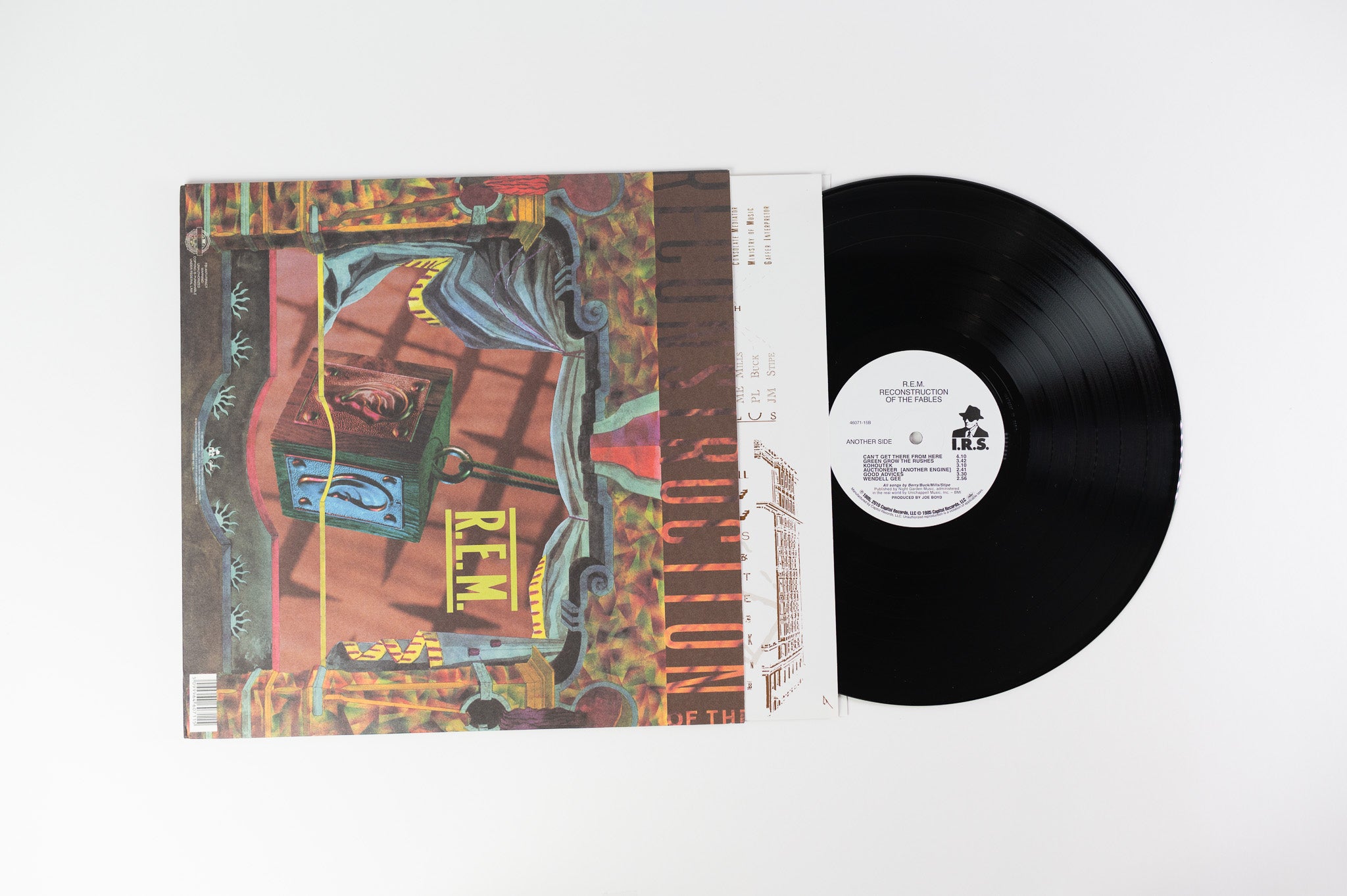 R.E.M. - Fables Of The Reconstruction on I.R.S. 180 Gram Reissue
