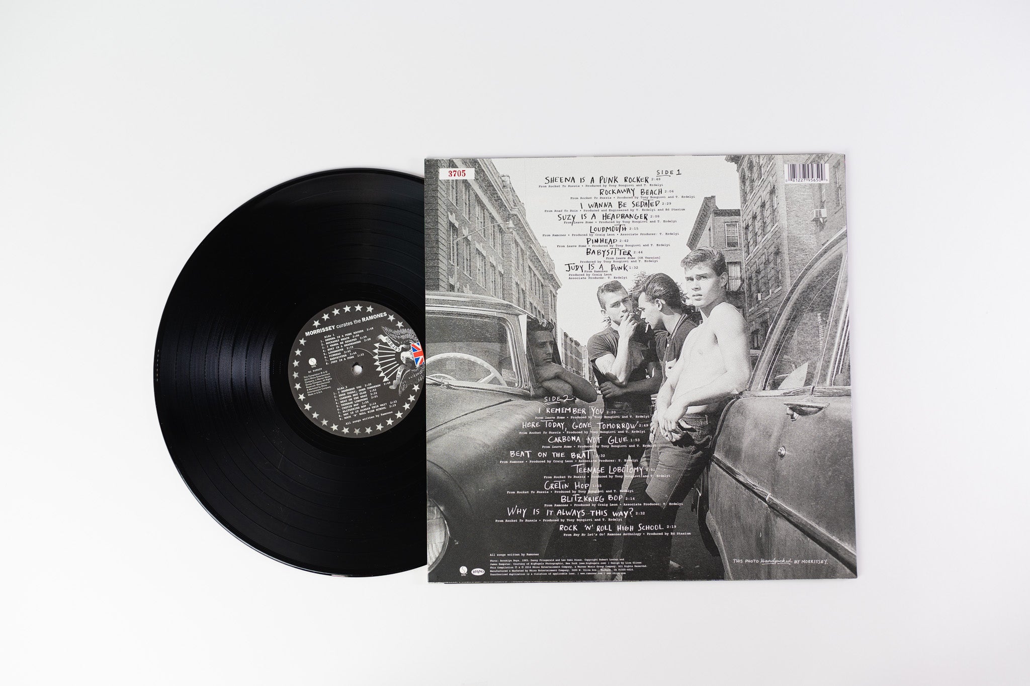 Ramones - Morrissey Curates The Ramones on Rhino Ltd Numbered