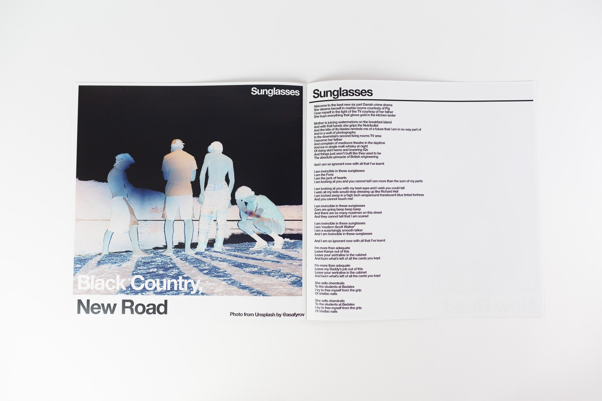Black Country, New Road - For The First Time on Ninja Tune Ltd White
