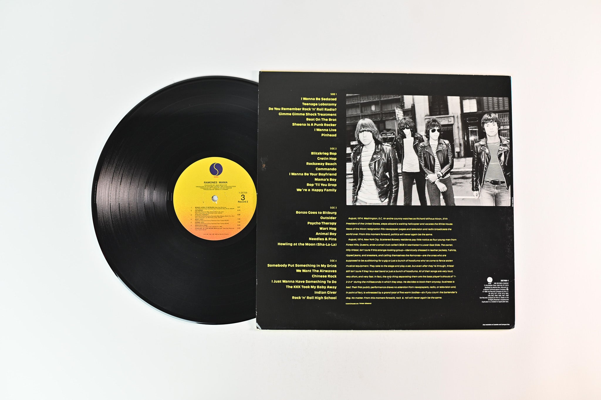 Ramones - Ramones Mania on Sire Reissue