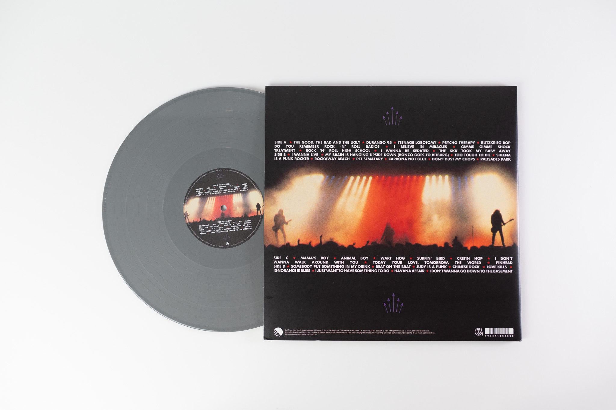 Ramones - Loco Live on Let Them Eat Vinyl Grey Vinyl Reissue