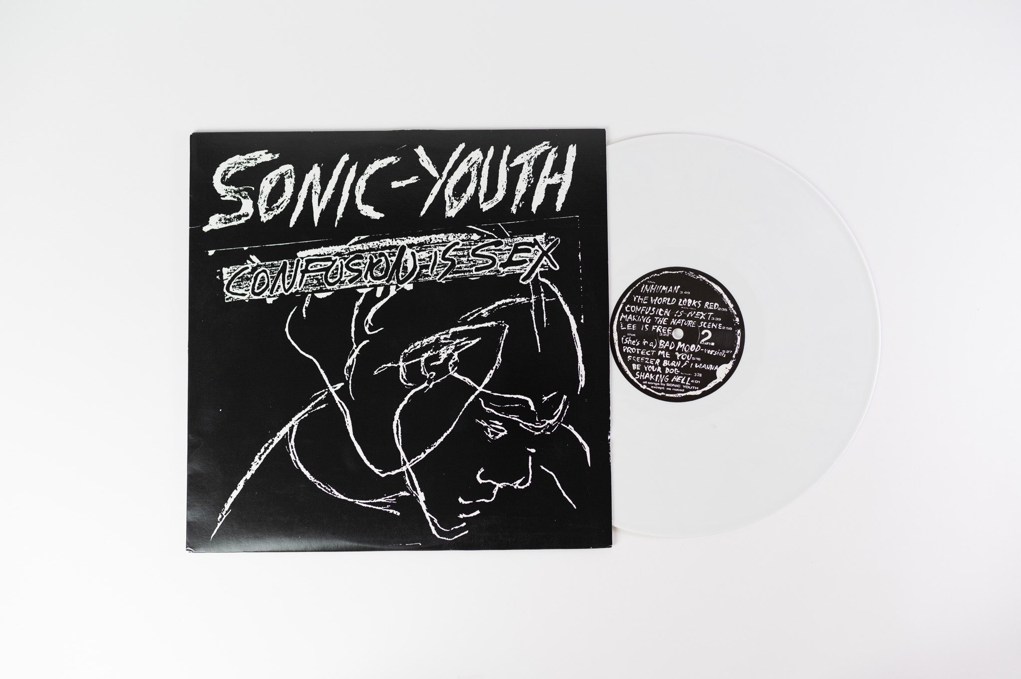 Sonic Youth - Confusion Is Sex on ORG Music RSD 2010 White Vinyl Reissue