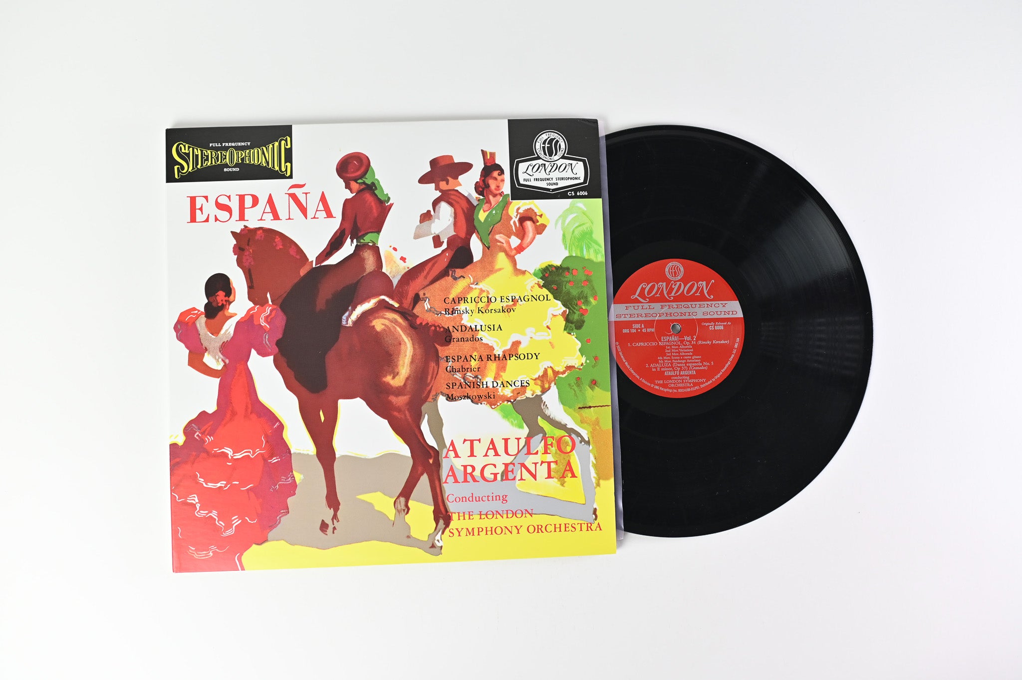 Nikolai Rimsky-Korsakov - España on ORG Reissue 45 RPM
