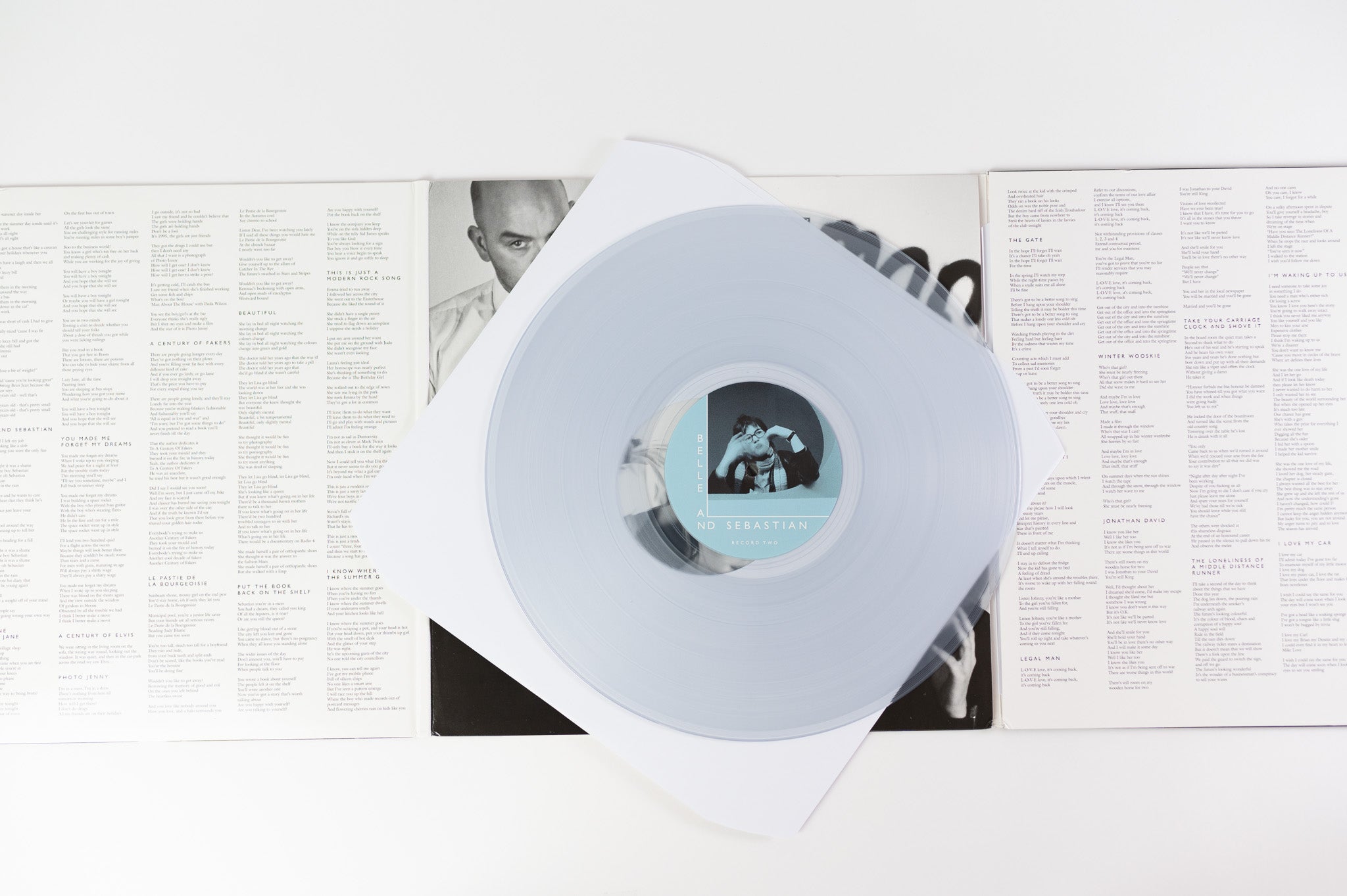 Belle & Sebastian - Push Barman To Open Old Wounds on Jeepster Clear Vinyl Reissue