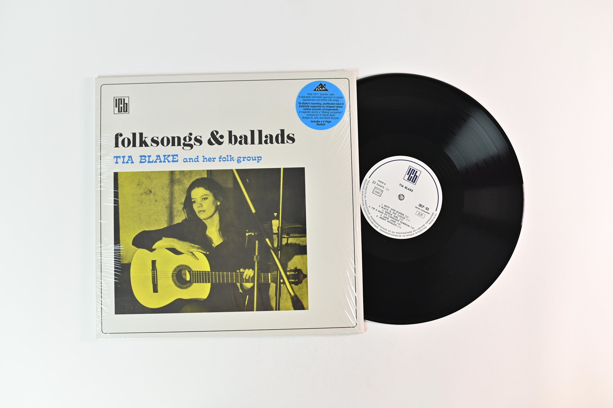 Tia Blake And Her Folk-Group - Folksongs & Ballads on ICB Reissue
