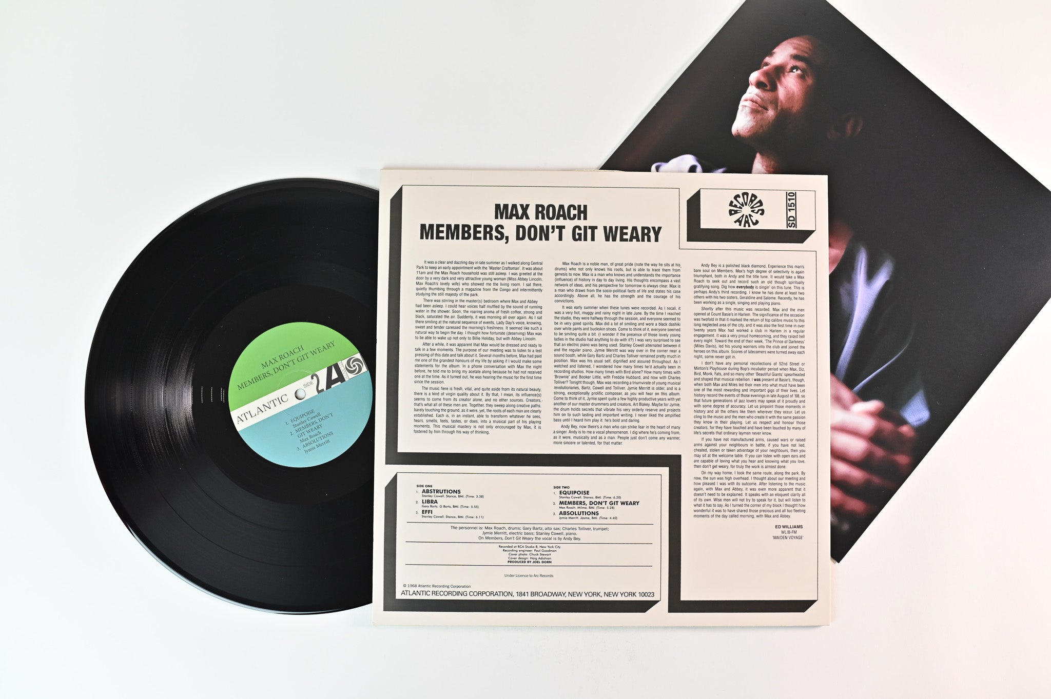 Max Roach - Members, Don’t Git Weary on Atlantic ARC 180 Gram Reissue