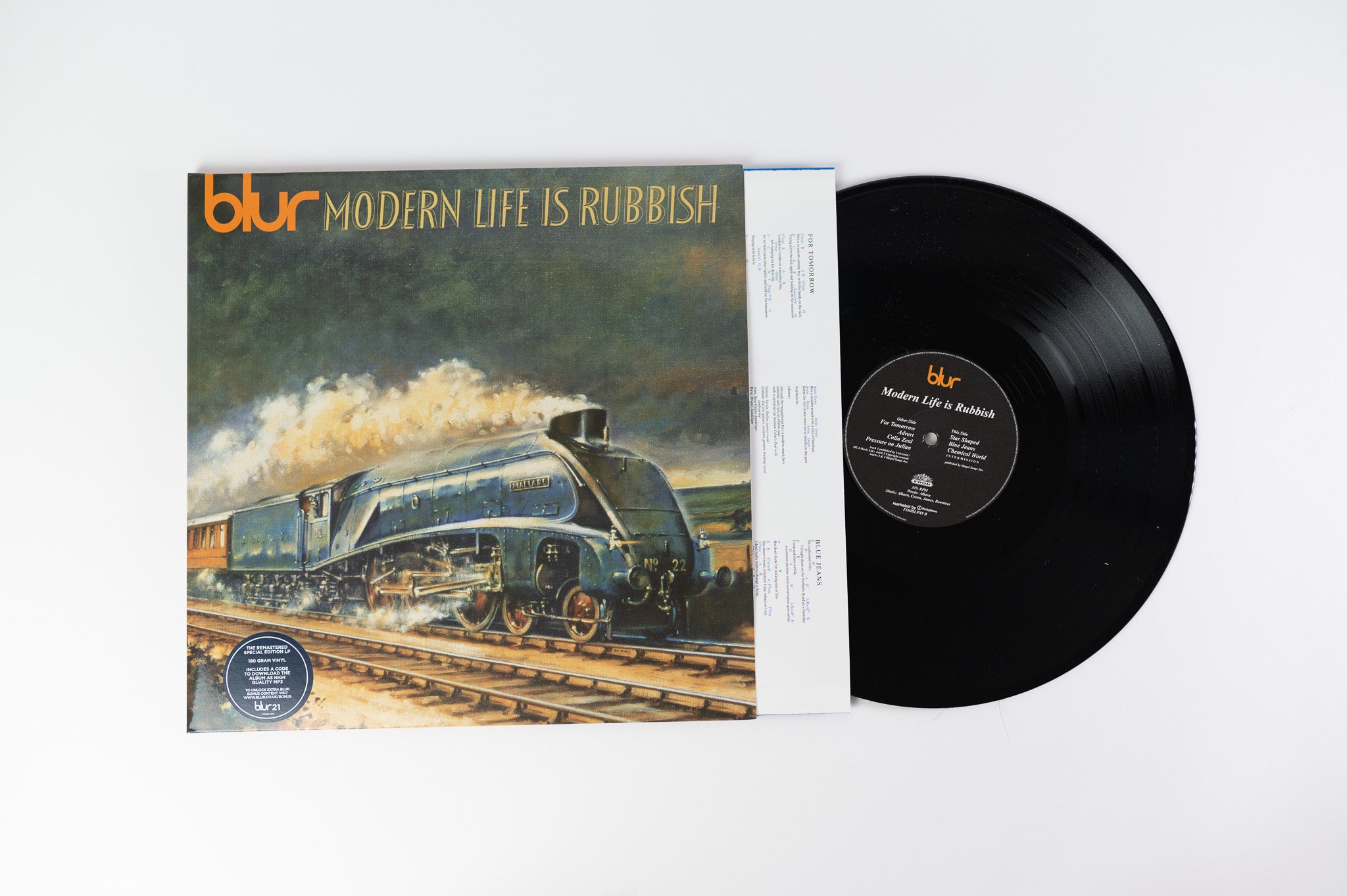 Blur - Modern Life Is Rubbish on Food Special Edition 180 Gram Reissue