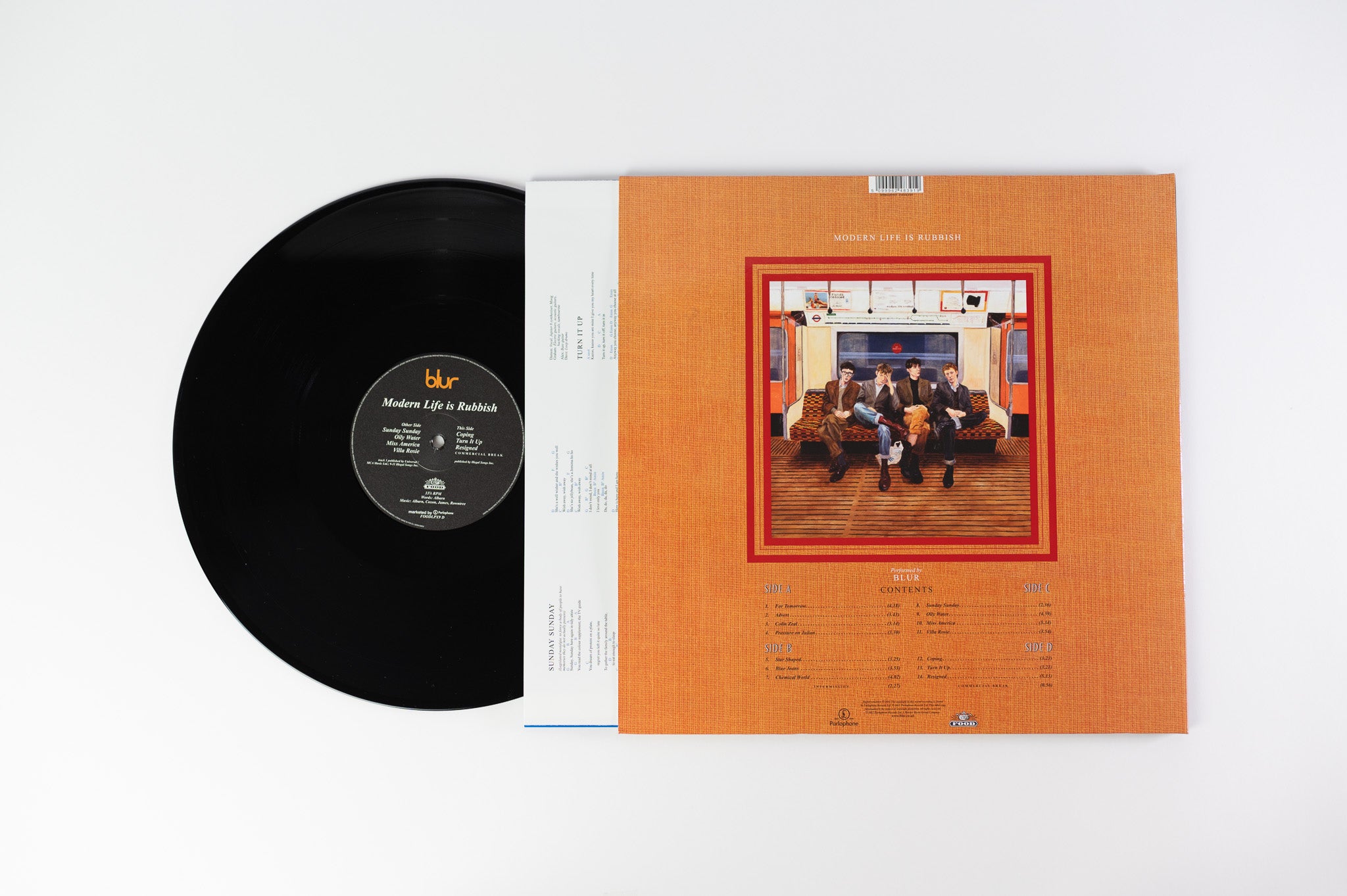 Blur - Modern Life Is Rubbish on Food Special Edition 180 Gram Reissue