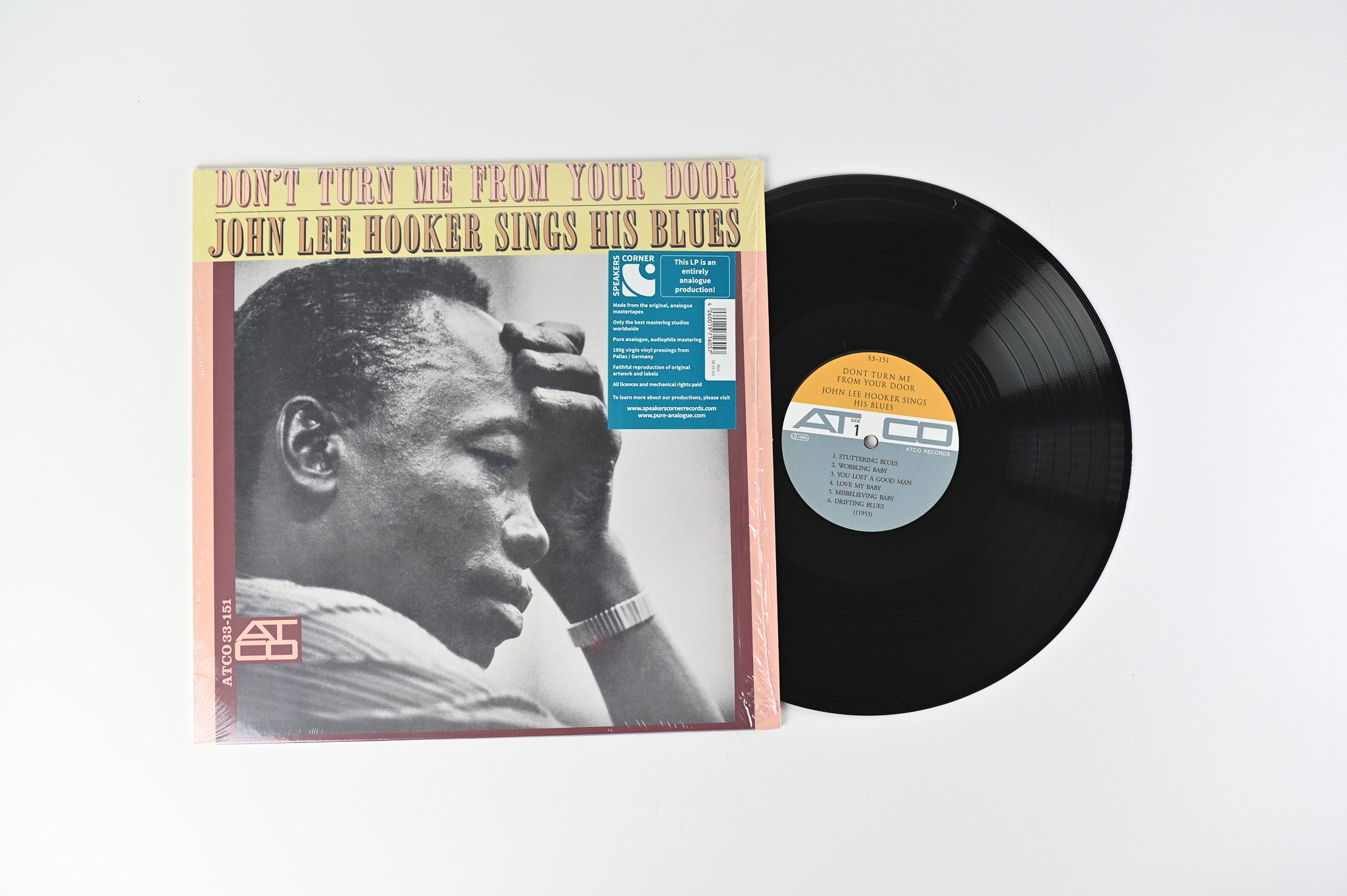 John Lee Hooker - Don't Turn Me From Your Door - John Lee Hooker Sings His Blues on ATCO/Speakers Corner Records Reissue