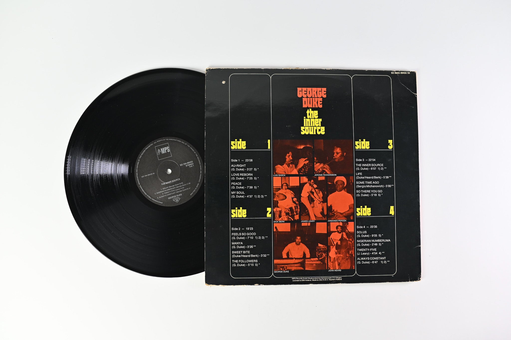 George Duke - The Inner Source on MPS Netherlands Press