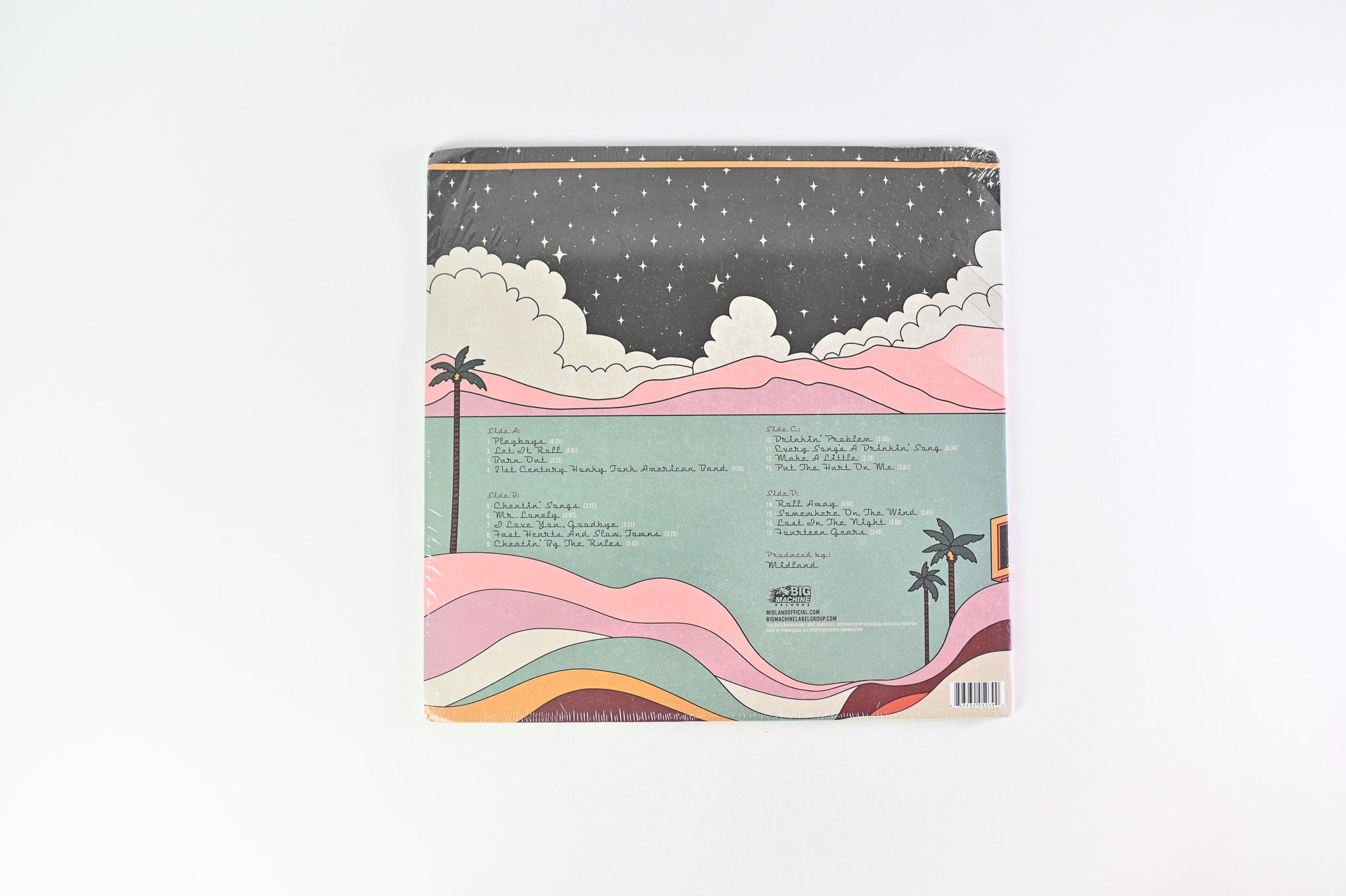 Midland - Live From The Palomino on Big Machine RSD 2020 Ltd Pressing Sealed