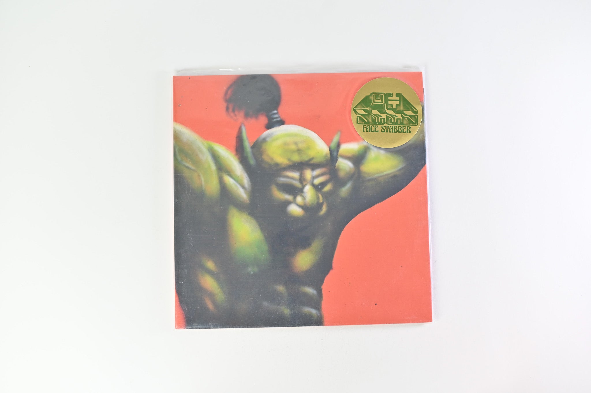 Thee Oh Sees - Face Stabber on Castle Face Ltd Clear With Red Blob