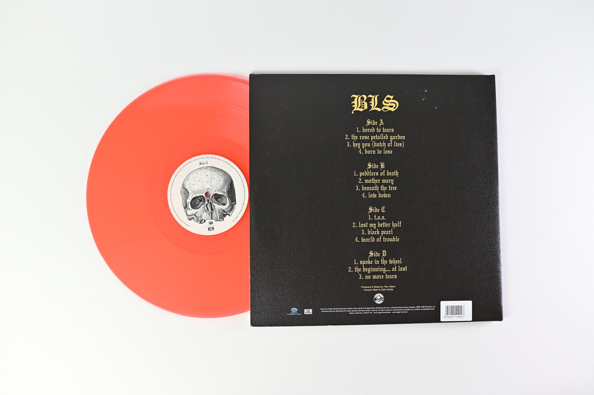 Black Label Society - Sonic Brew on Cargo Records Reissue on Orange Vinyl