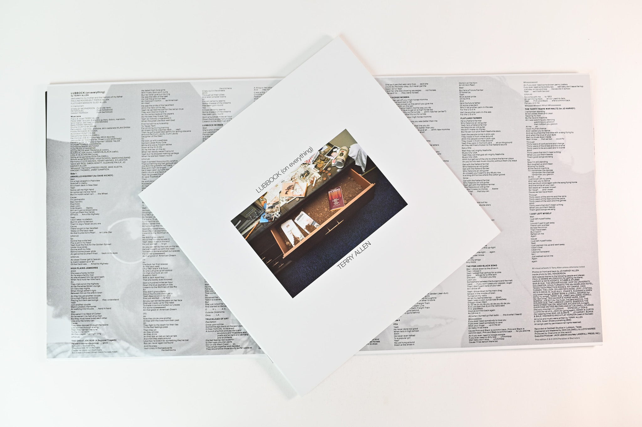 Terry Allen - Lubbock (On Everything) on Paradise of Bachelors Reissue