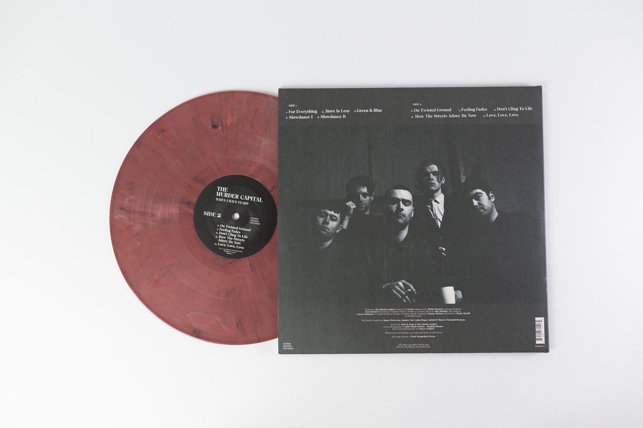 The Murder Capital - When I Have Fears on Human Season Ltd Marble Rust