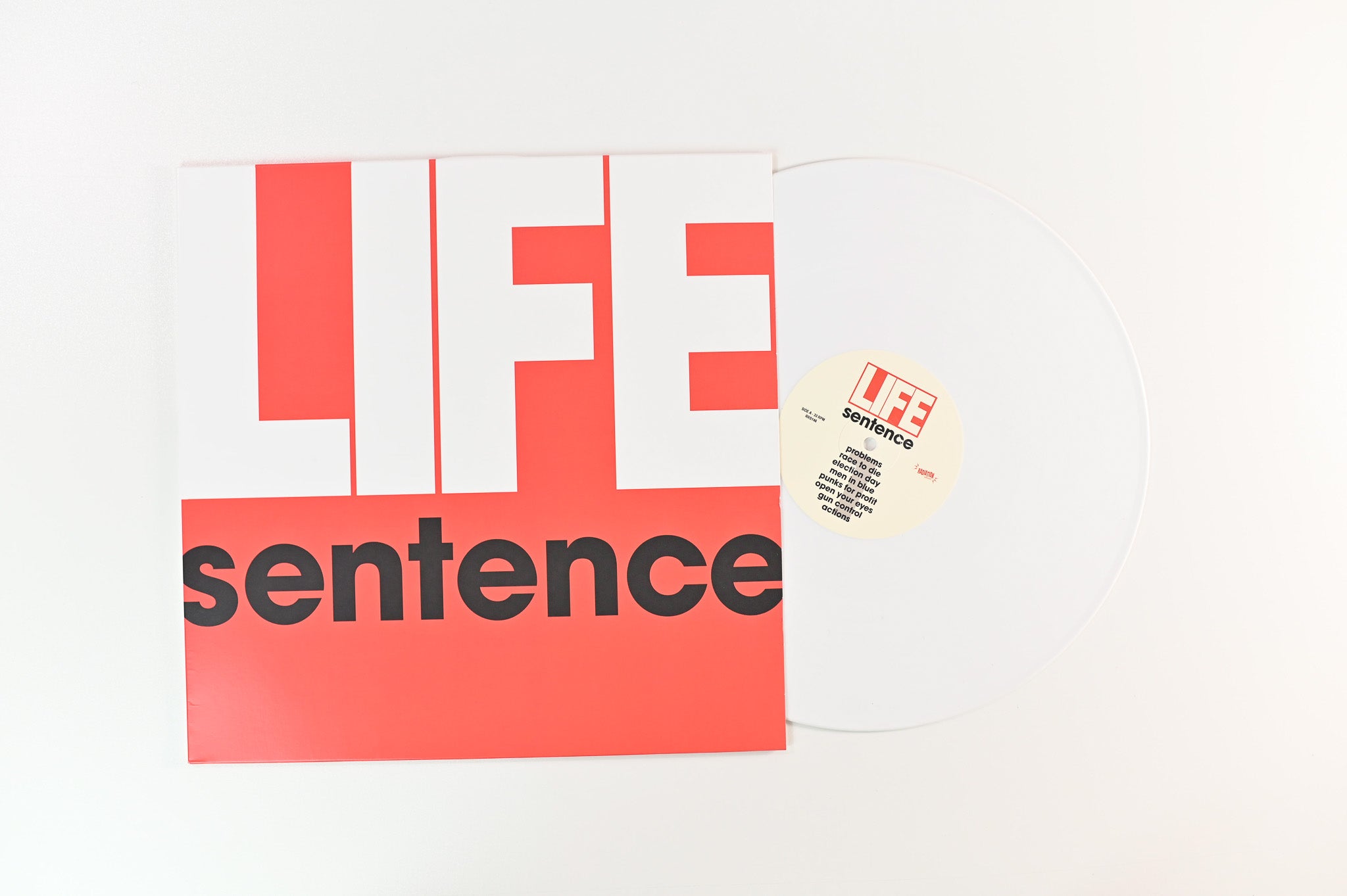 Life Sentence - Life Sentence on Radiation Reissues - White Vinyl