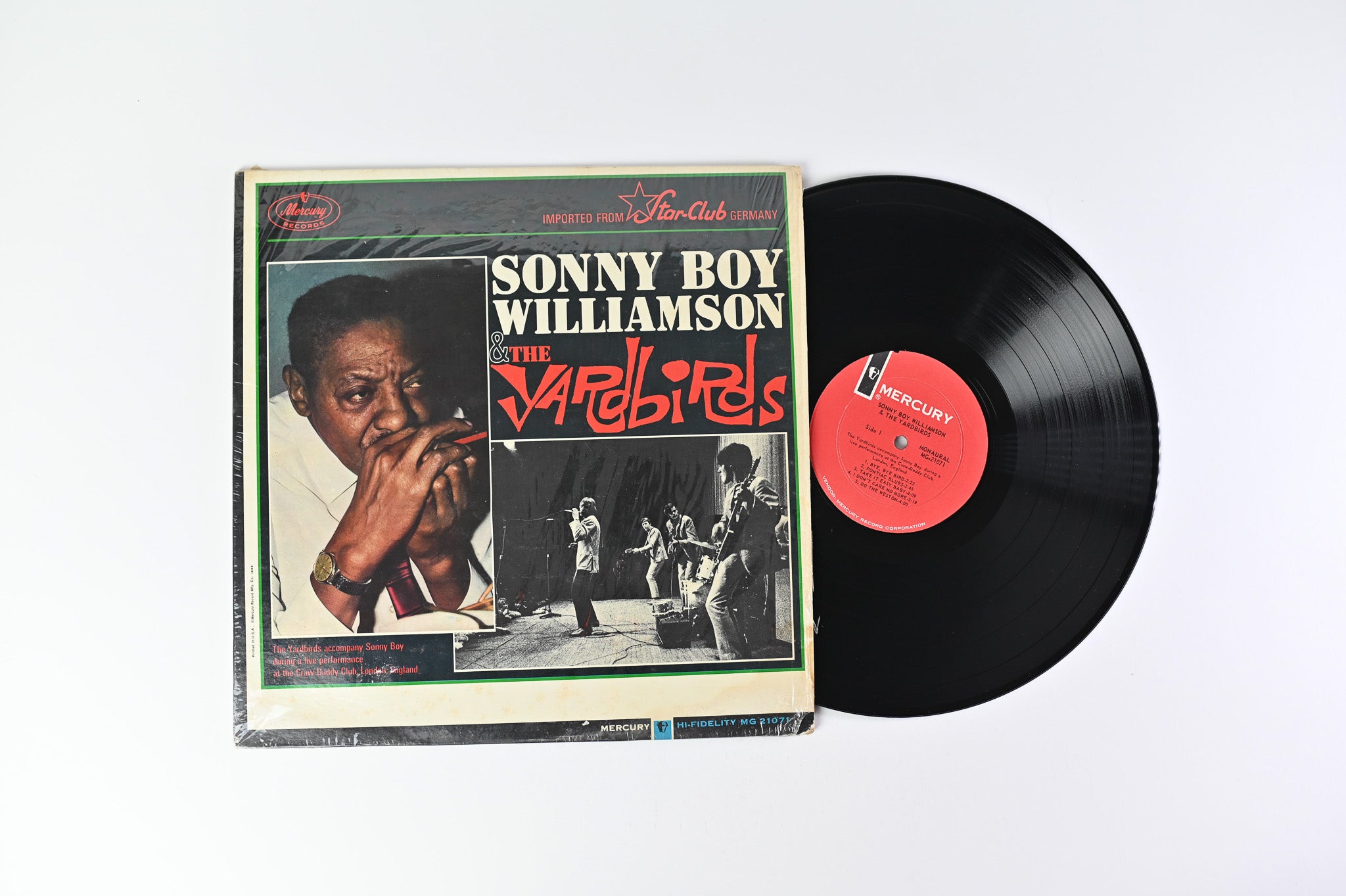 Sonny Boy Williamson - Sonny Boy Williamson & The Yardbirds on Mercury