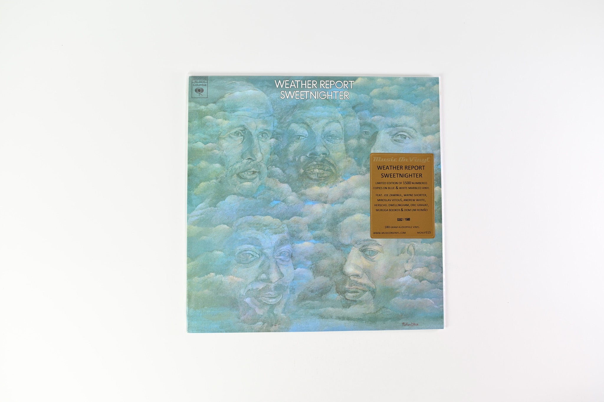Weather Report - Sweetnighter on Music On Vinyl Blue & White Marbled Vinyl Numbered Reissue