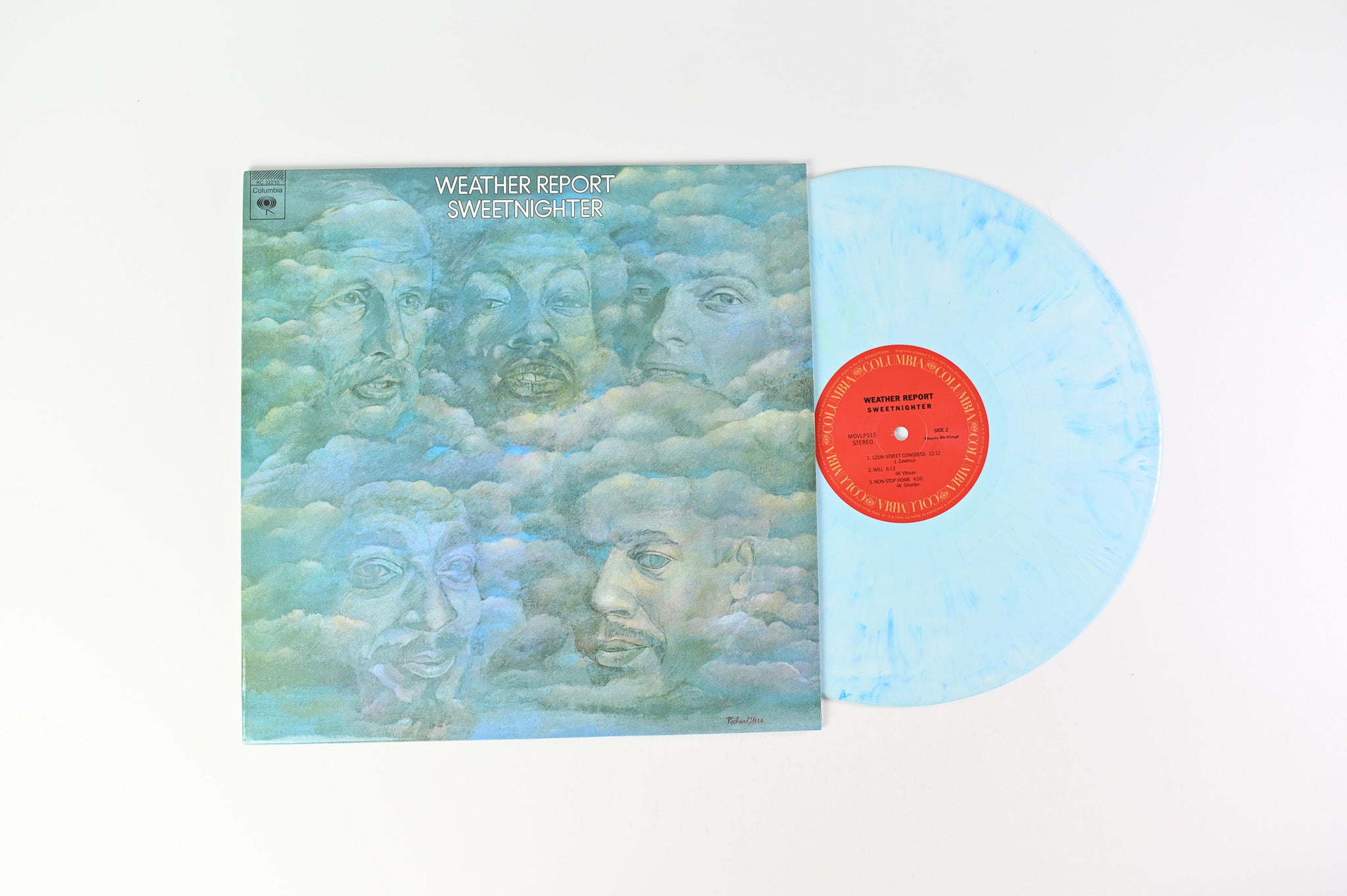 Weather Report - Sweetnighter on Music On Vinyl Blue & White Marbled Vinyl Numbered Reissue