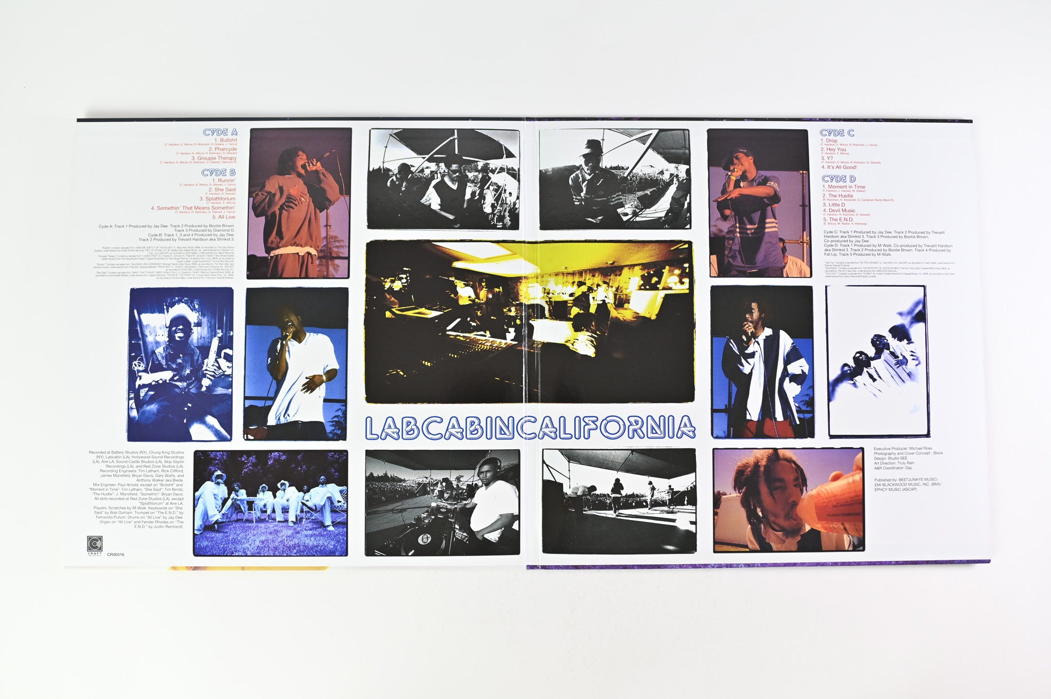 The Pharcyde - Labcabincalifornia on Vinyl Me Please Yellow / Red Reissue