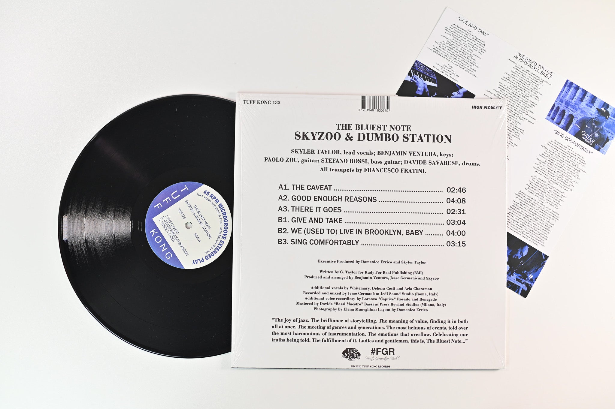 Skyzoo - The Bluest Note on Tuff Kong 45 RPM