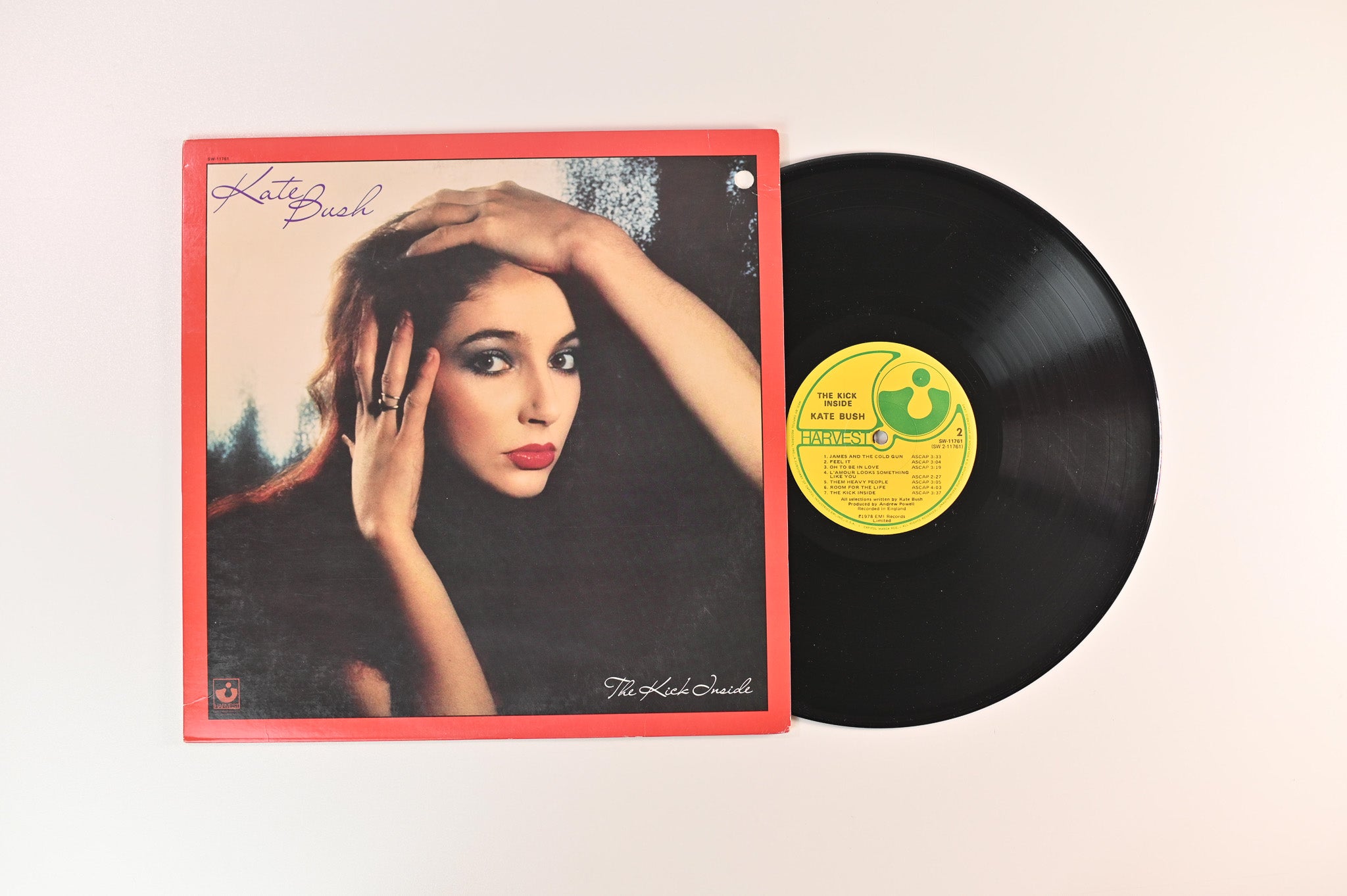Kate Bush - The Kick Inside on Harvest