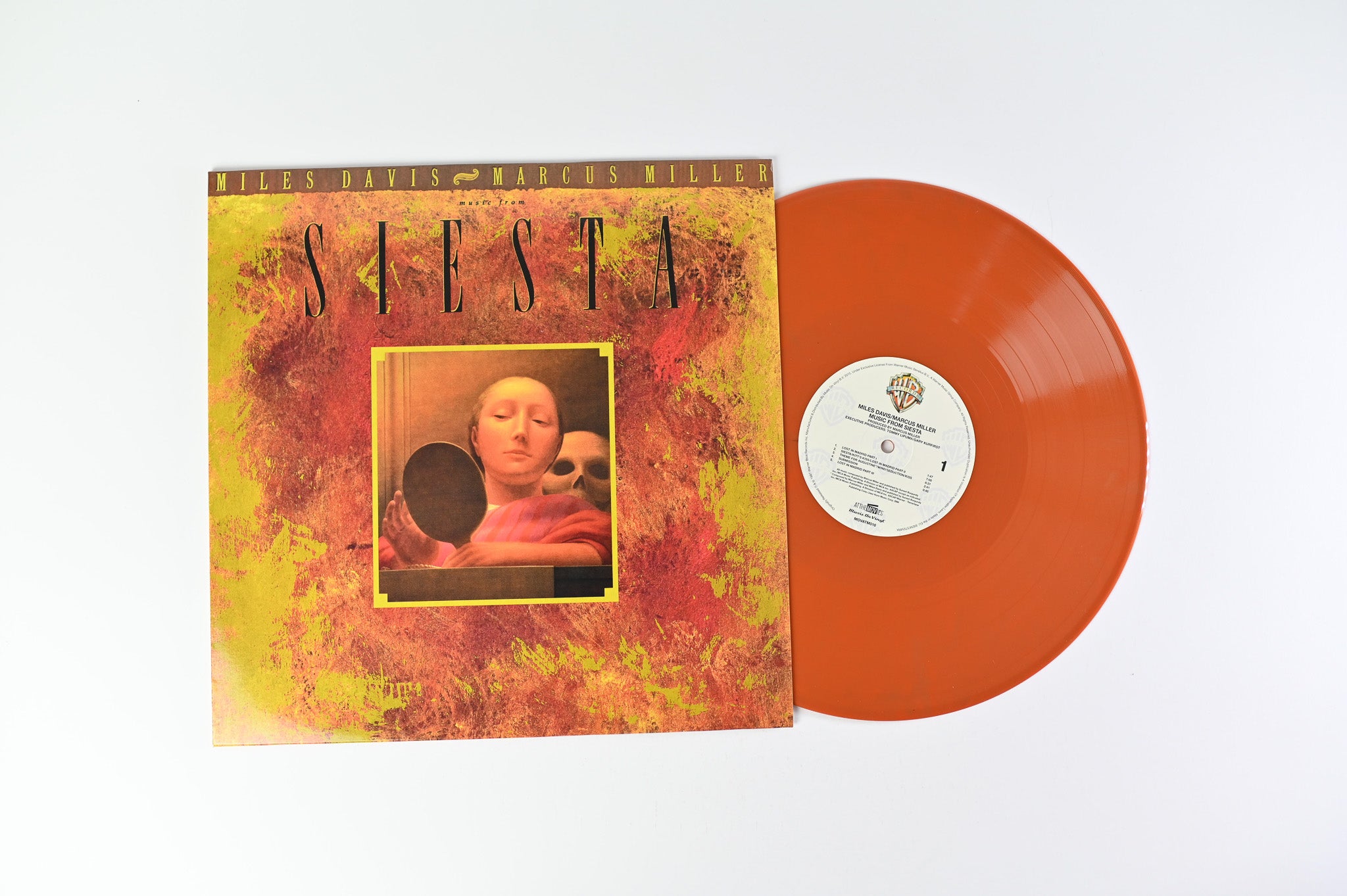 Miles Davis - Music From Siesta on Music On Vinyl on Orange Vinyl Numbered