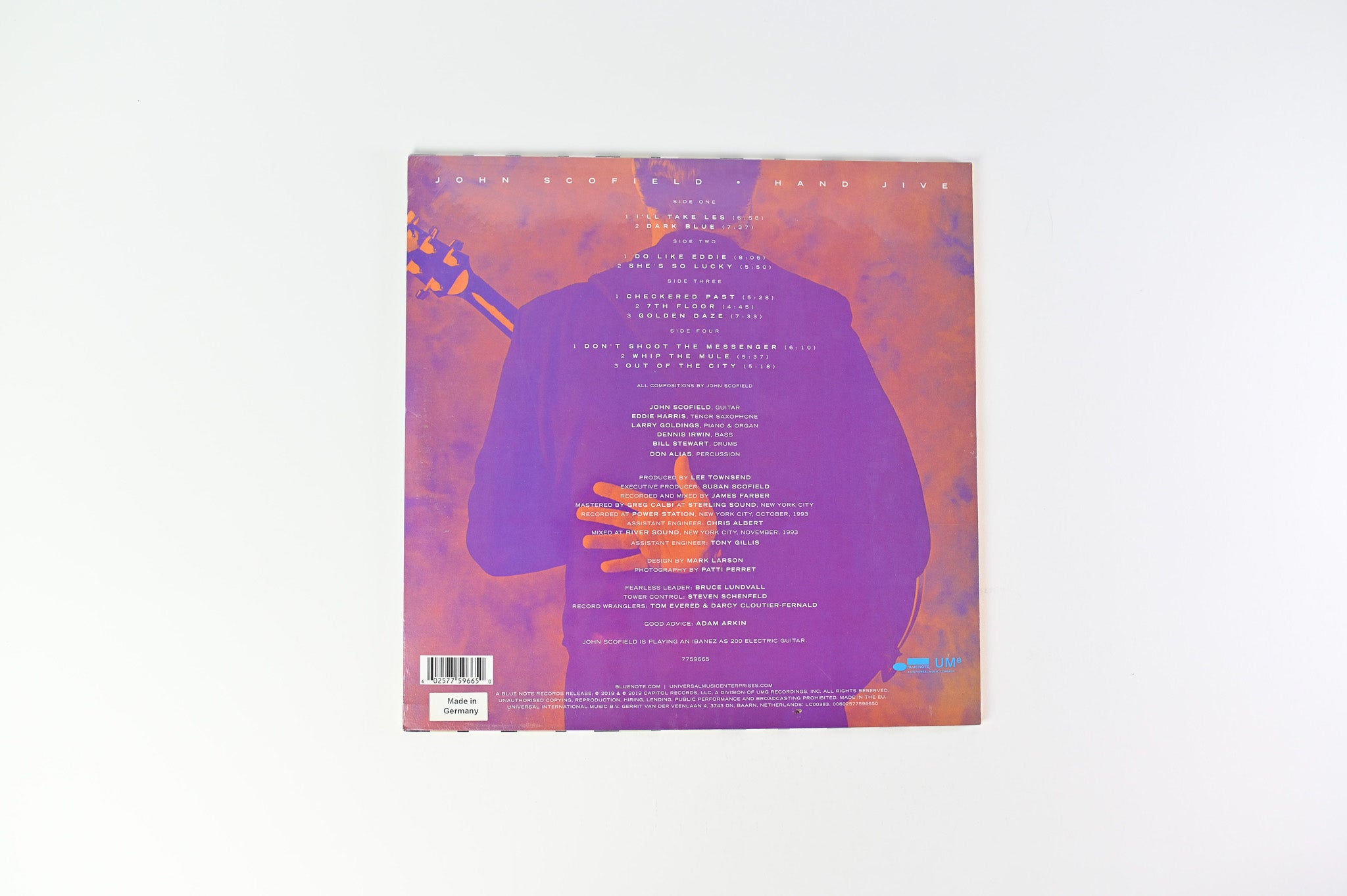 John Scofield - Hand Jive on Blue Note Reissue Sealed