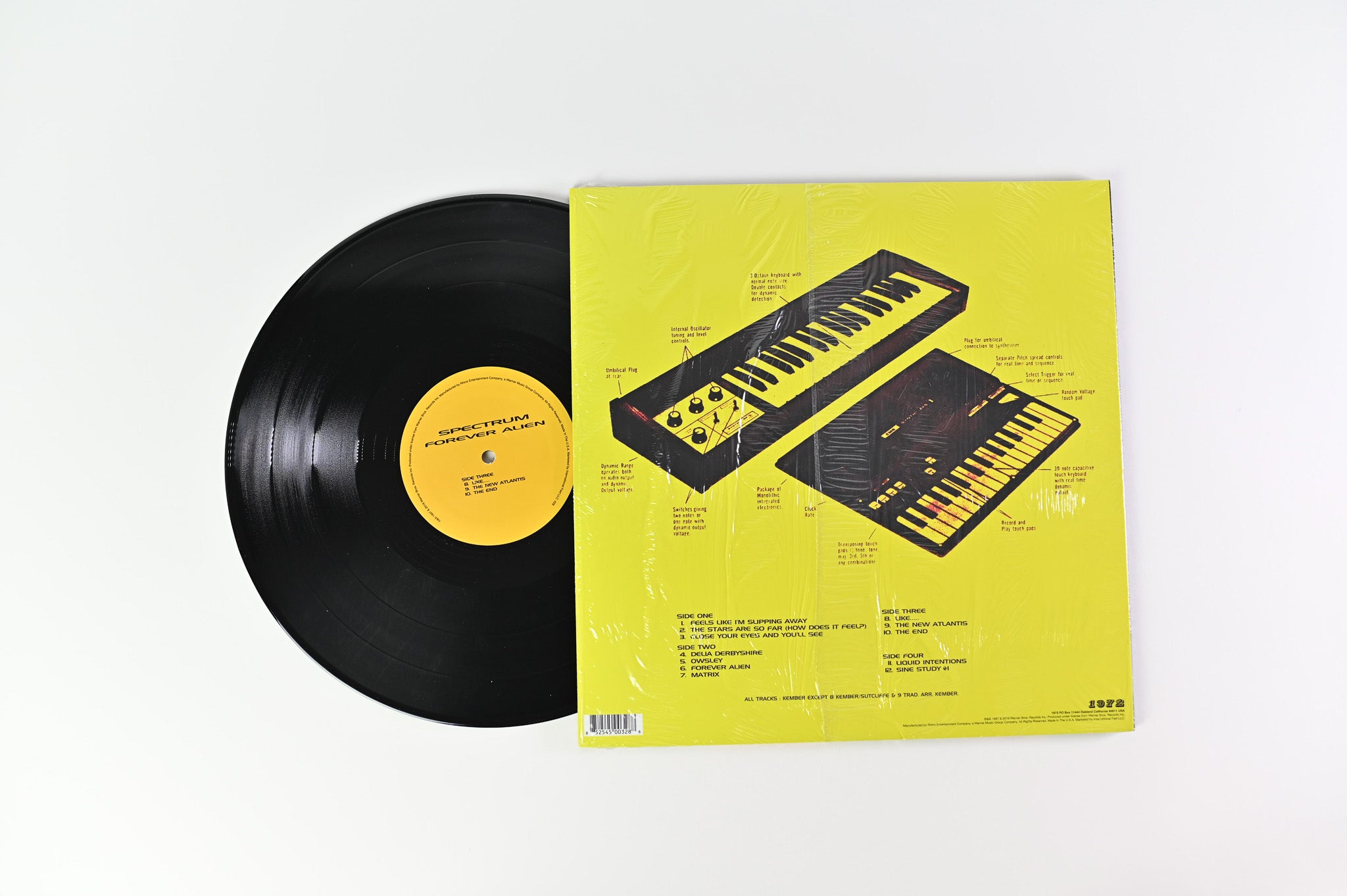Spectrum - Forever Alien on 1972 Records