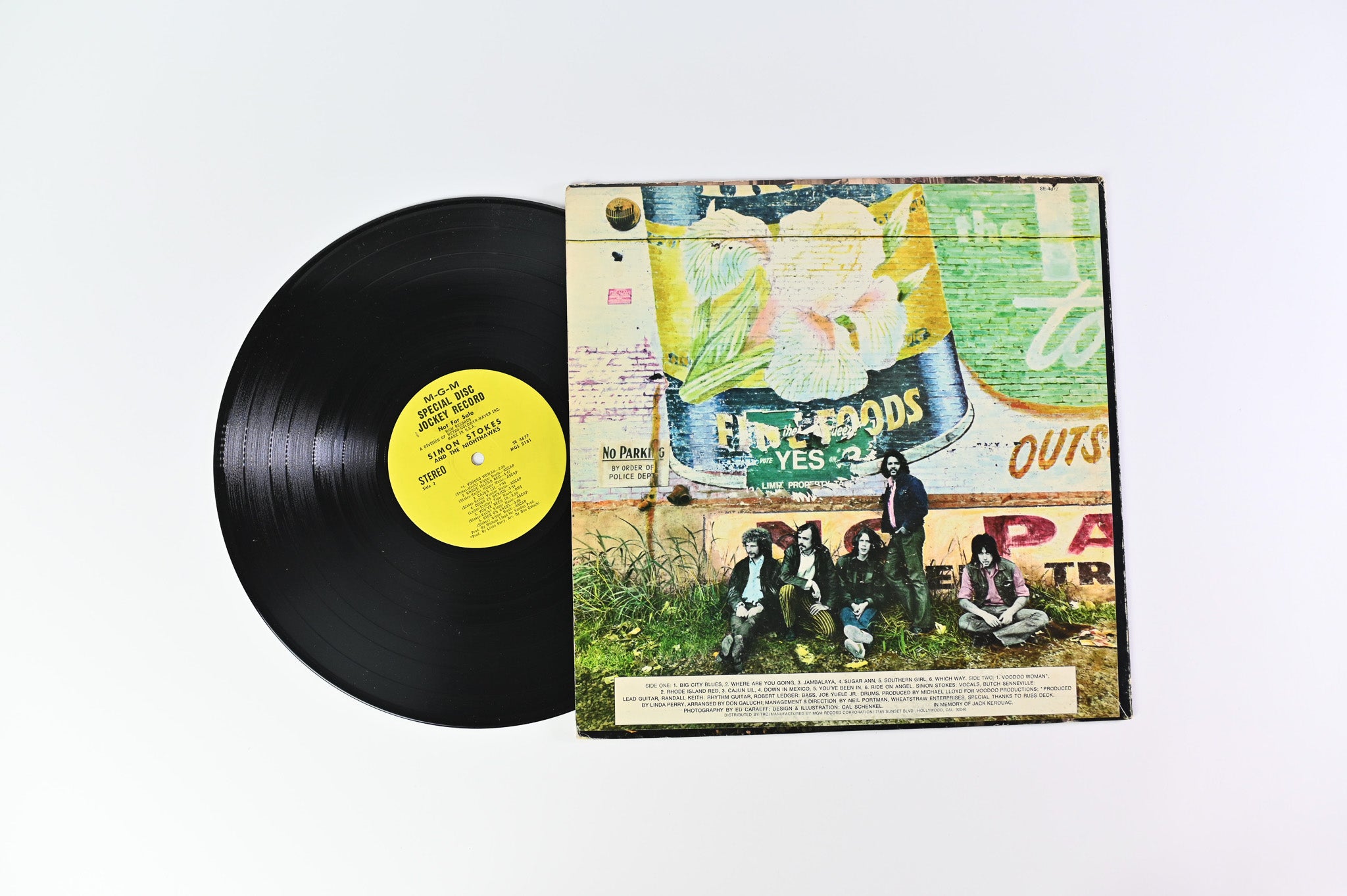 Simon Stokes & The Nighthawks - Simon Stokes And The Nighthawks on Yellow Label PromoMGM records