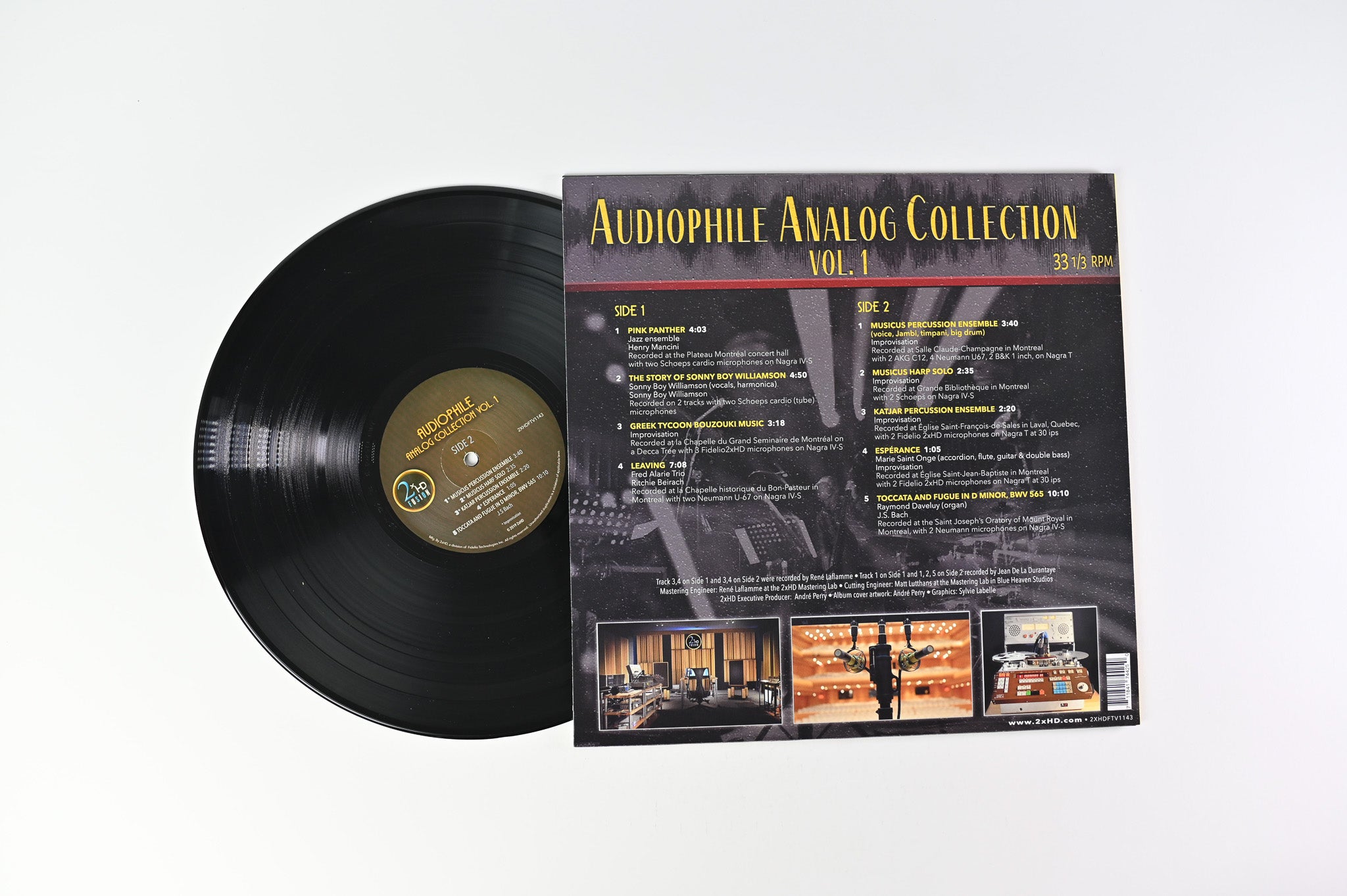 Various - Audiophile Analog Collection Vol. 1 on 2xHD QRP Pressing