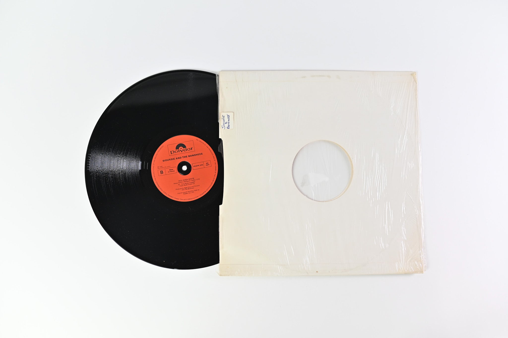 Siouxsie & The Banshees - Israel 12" on Polydor
