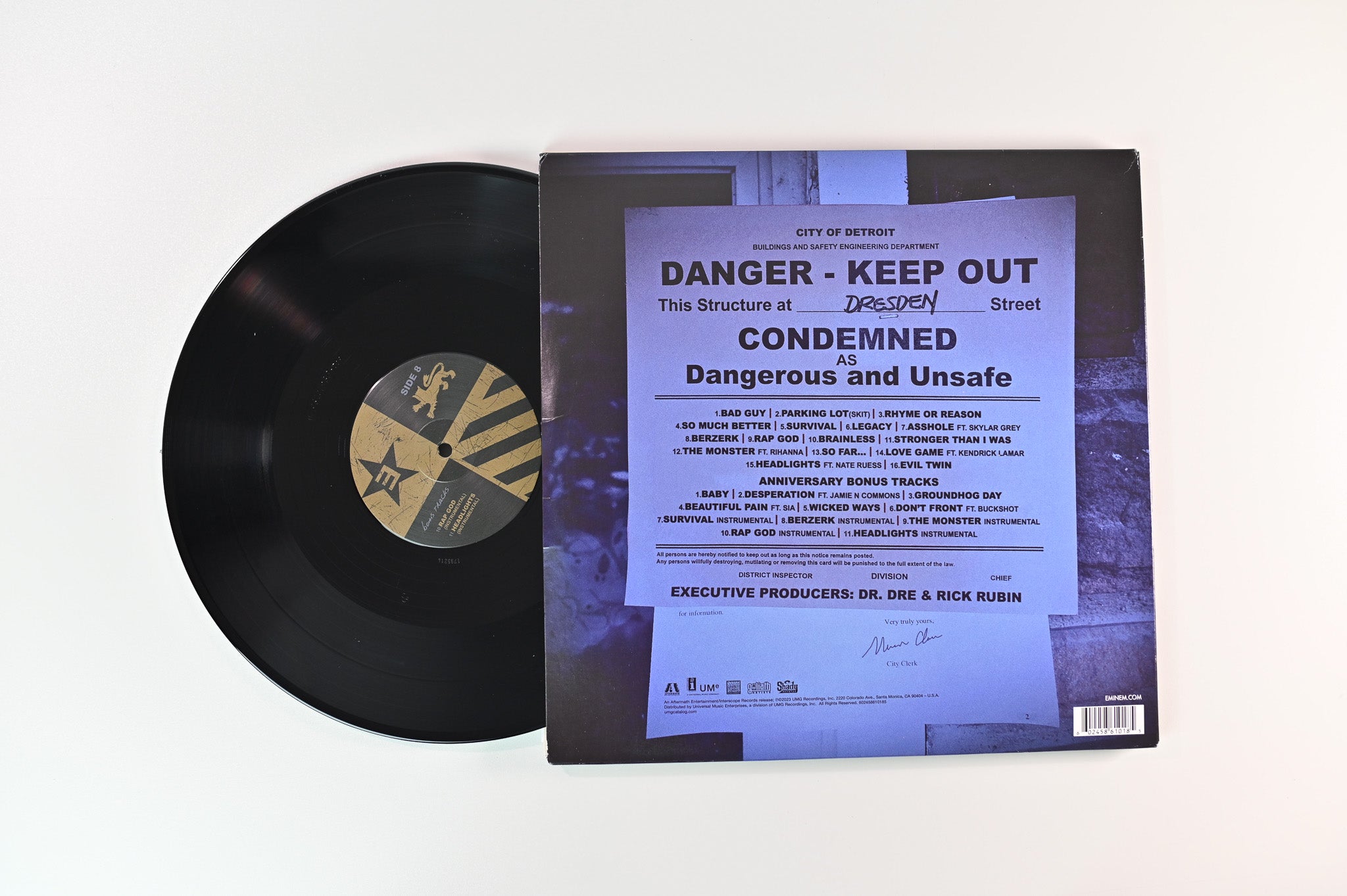 Eminem - The Marshall Mathers LP 2 on Aftermath Deluxe Edition Reissue