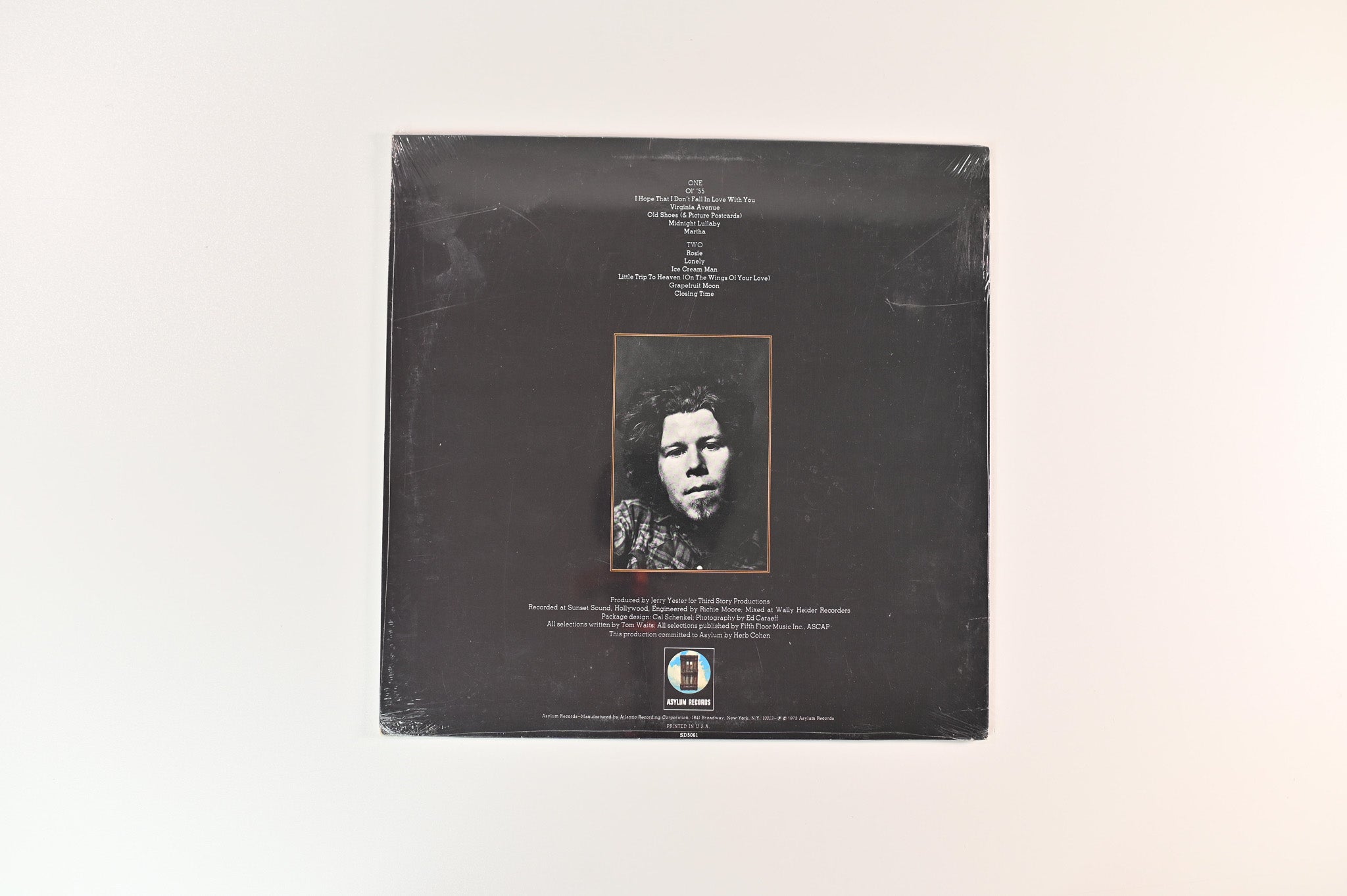 Tom Waits - Closing Time on Asylum Reissue Sealed