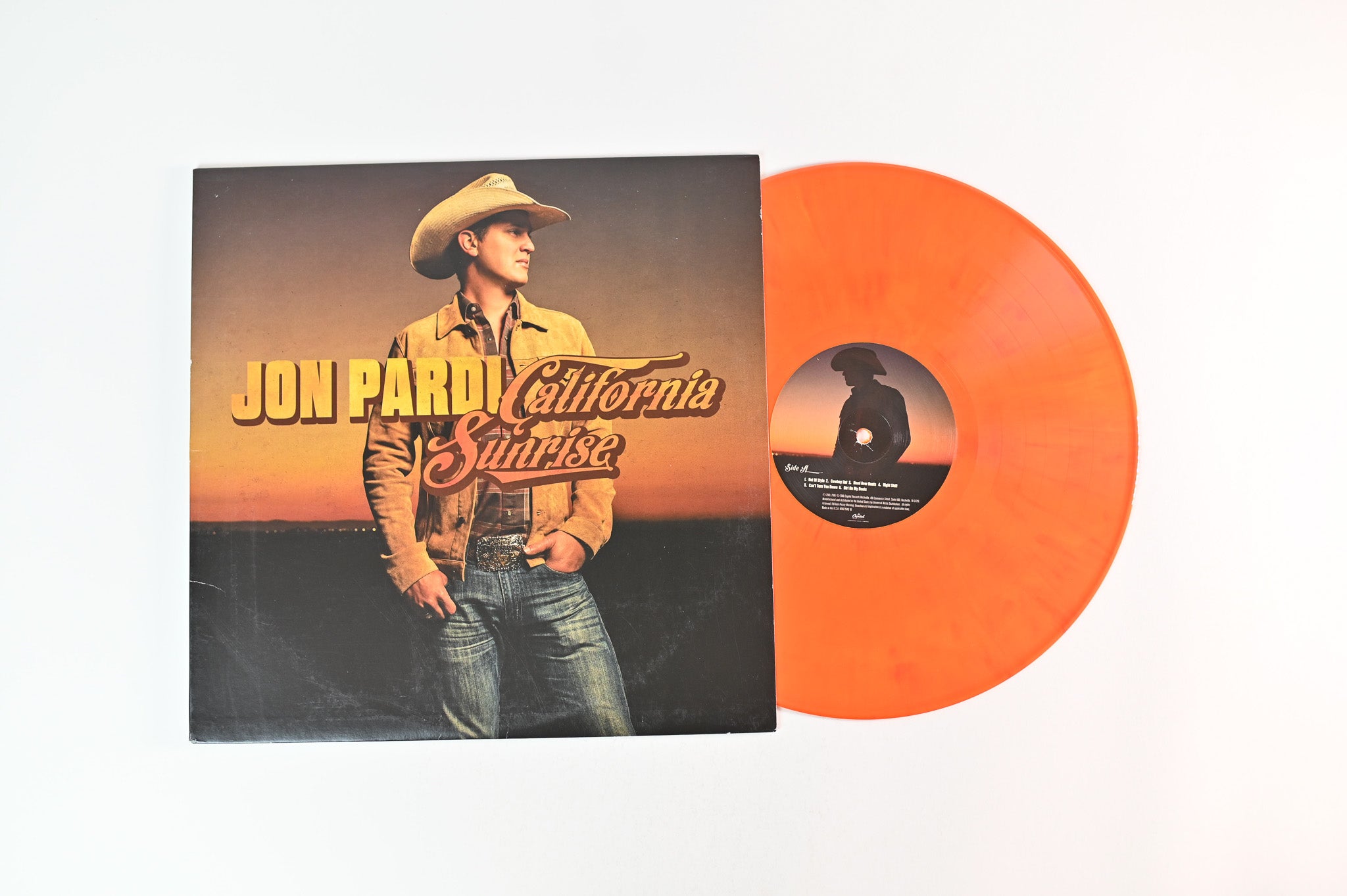 Jon Pardi - California Sunrise on Capitol Ltd Orange