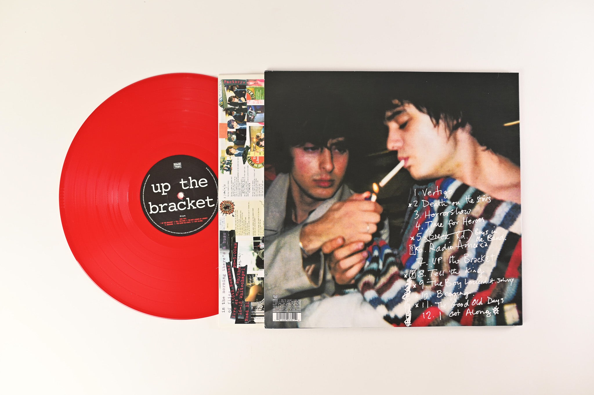 The Libertines - Up The Bracket on Rough Trade Ltd Red Reissue