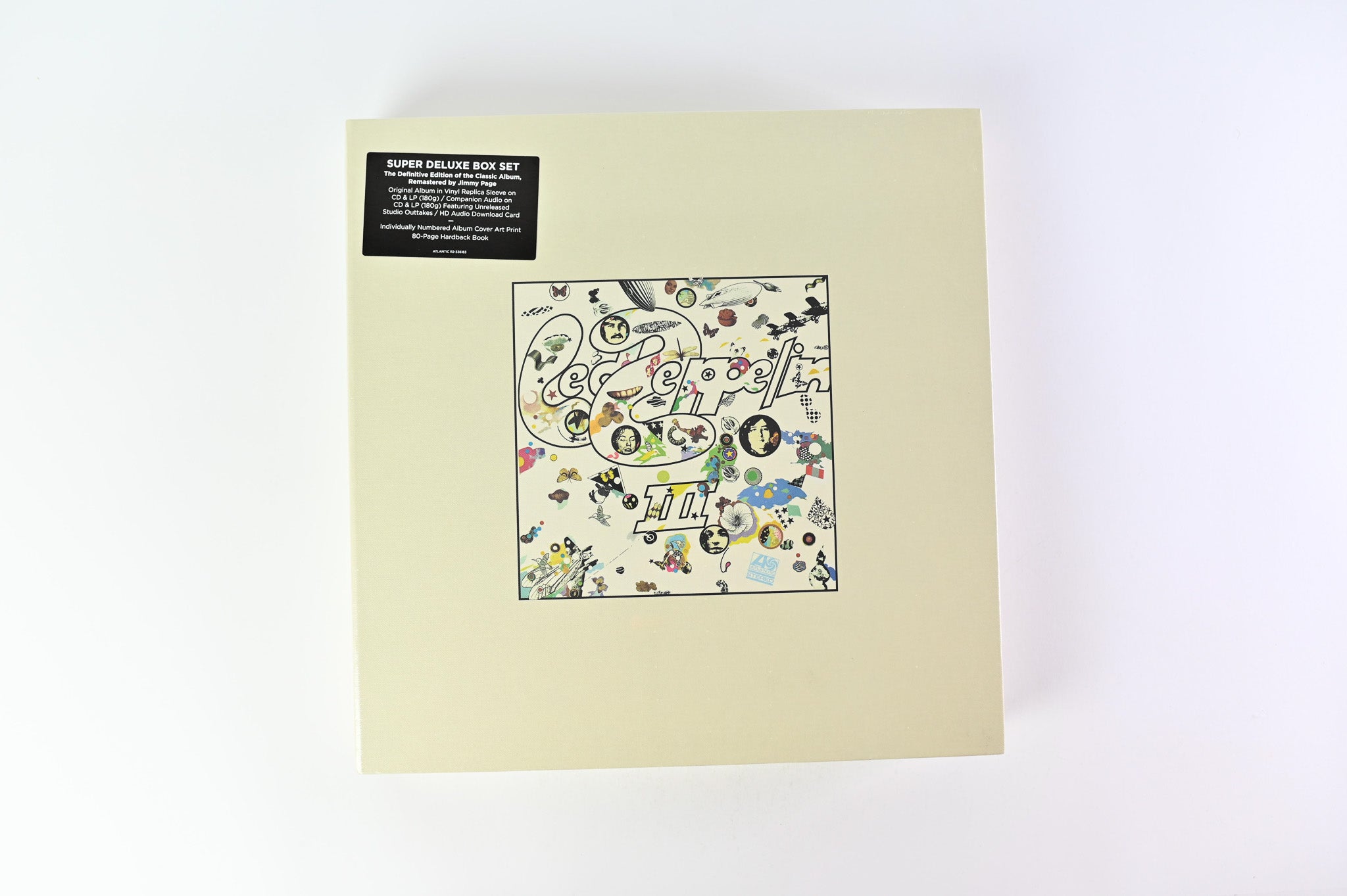 Led Zeppelin - Led Zeppelin III on Atlantic Ltd Numbered Super Deluxe Box Set Reissue Sealed