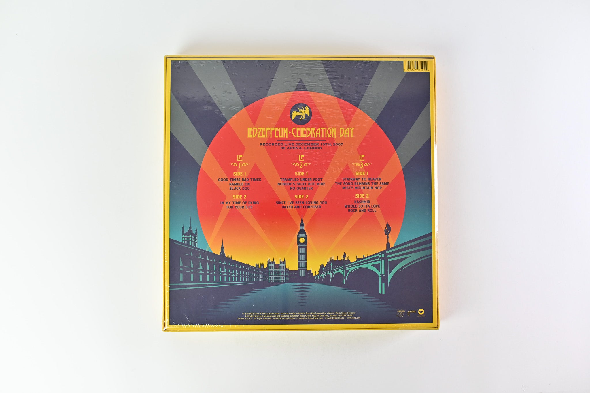 Led Zeppelin - Celebration Day on Warner Swan Song Box Set Sealed