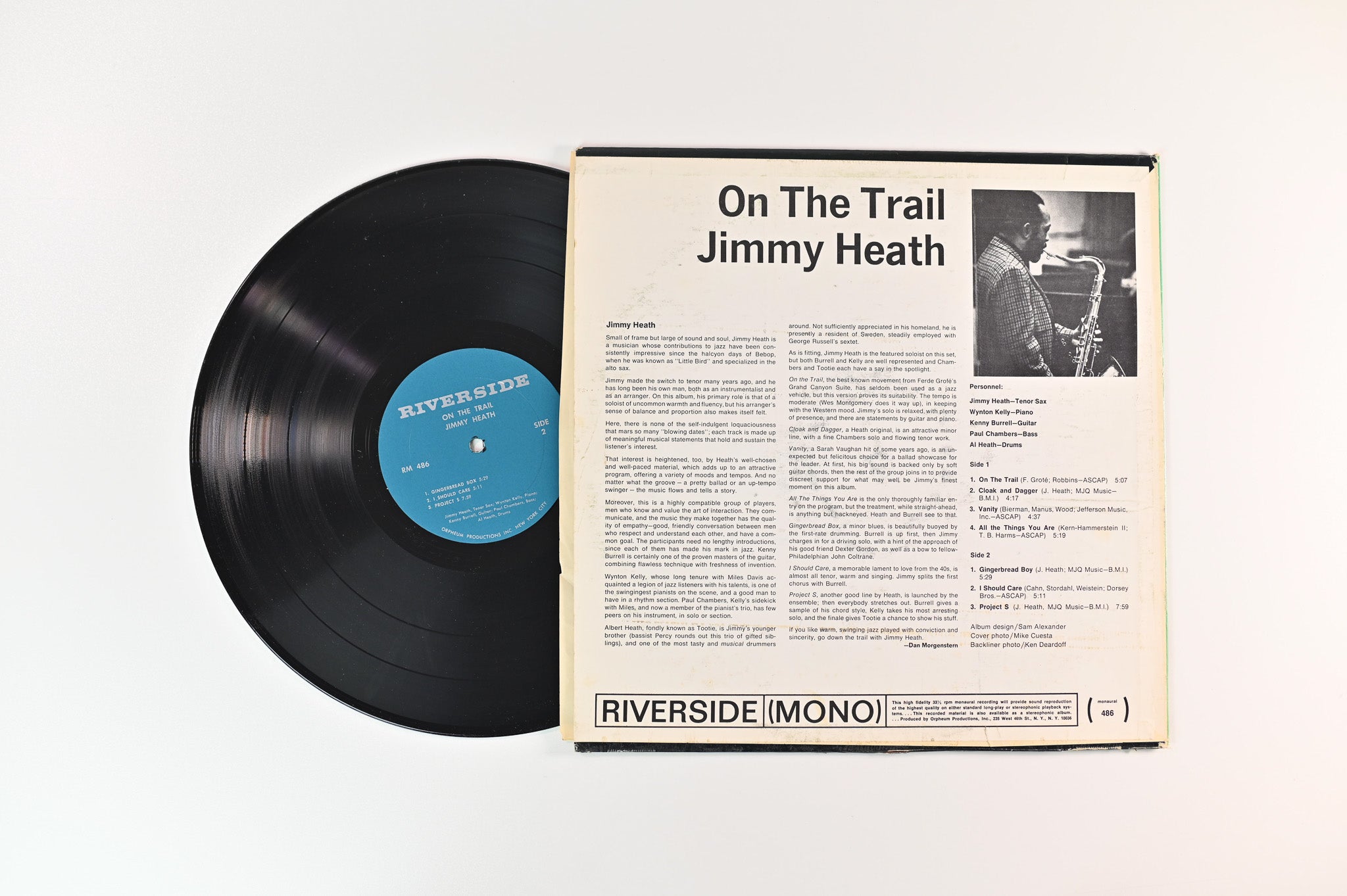 Jimmy Heath Quintet - On The Trail on Riverside Mono Reissue