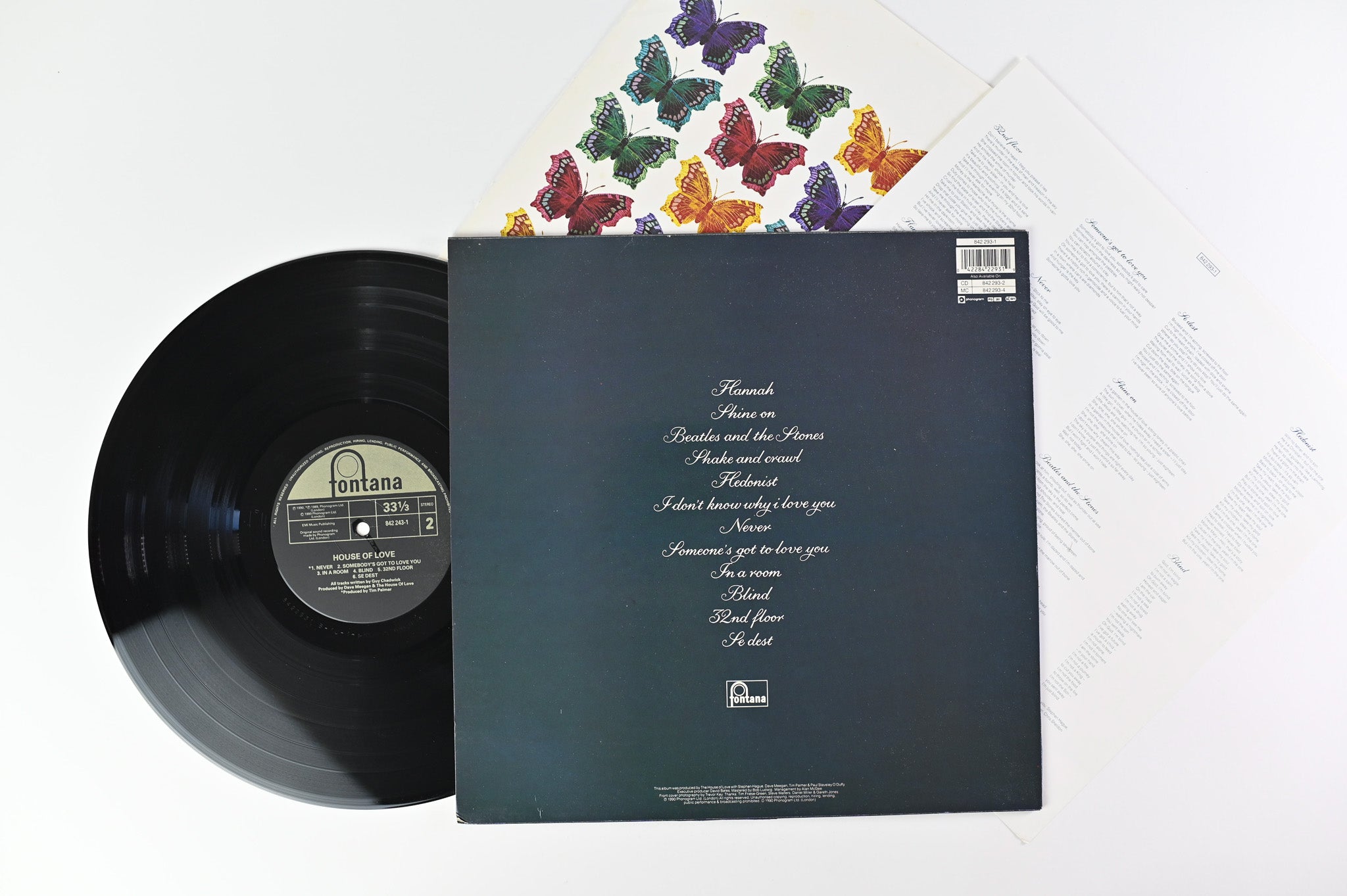 The House Of Love - The House Of Love on Fontana UK Press