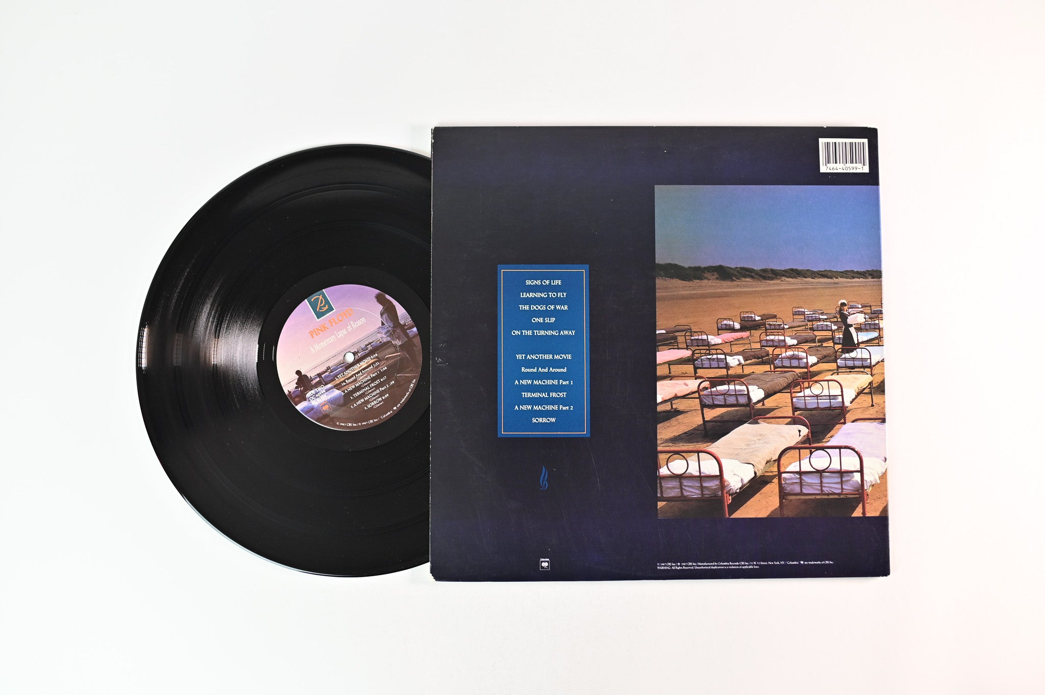 Pink Floyd - A Momentary Lapse Of Reason on Columbia