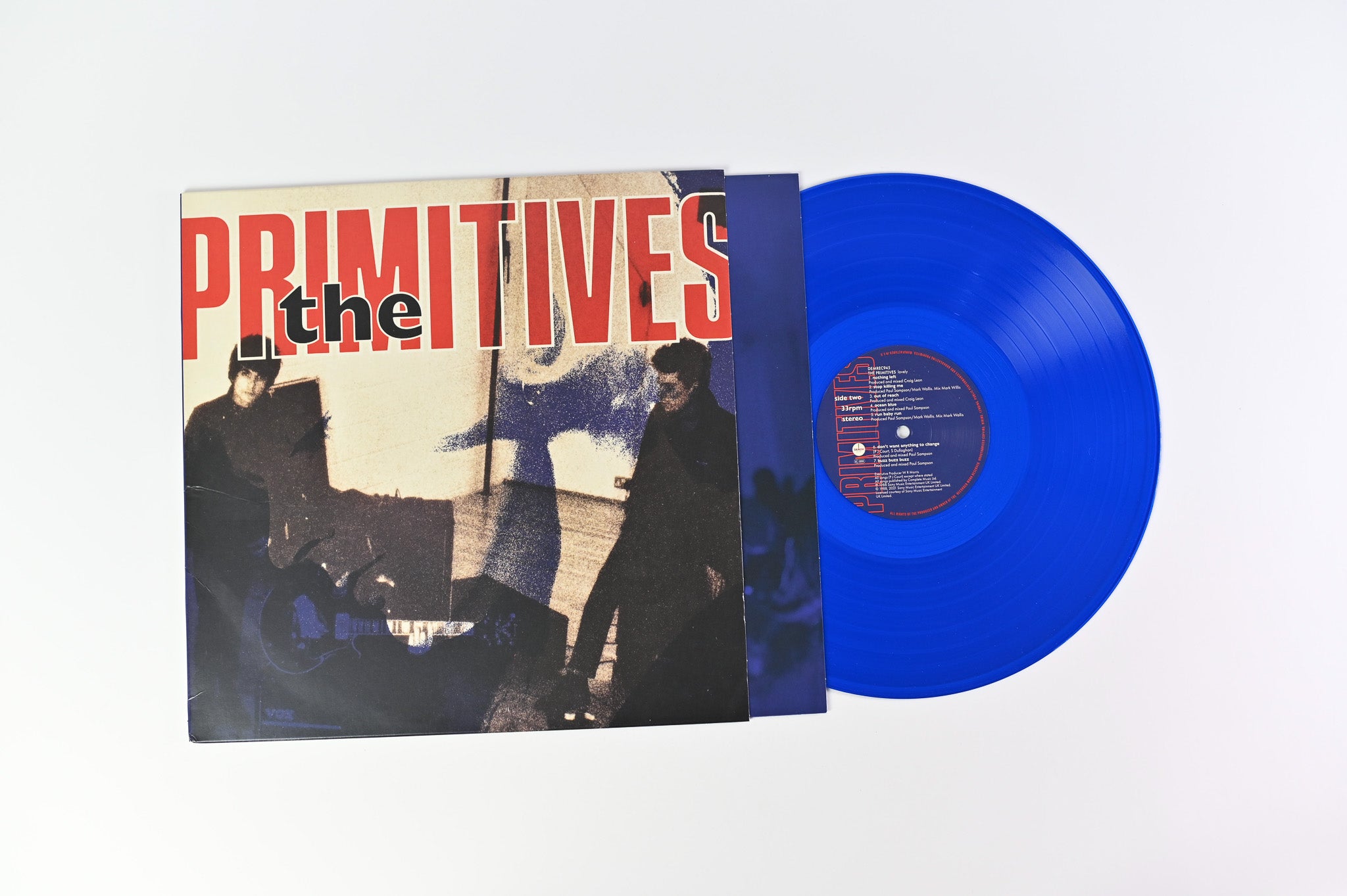 The Primitives - Lovely on Demon Records Blue Translucent Vinyl