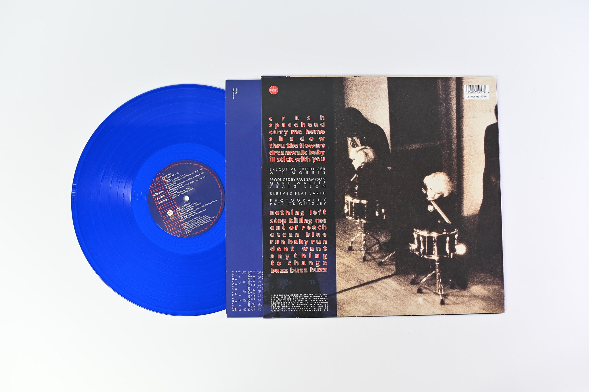 The Primitives - Lovely on Demon Records Blue Translucent Vinyl